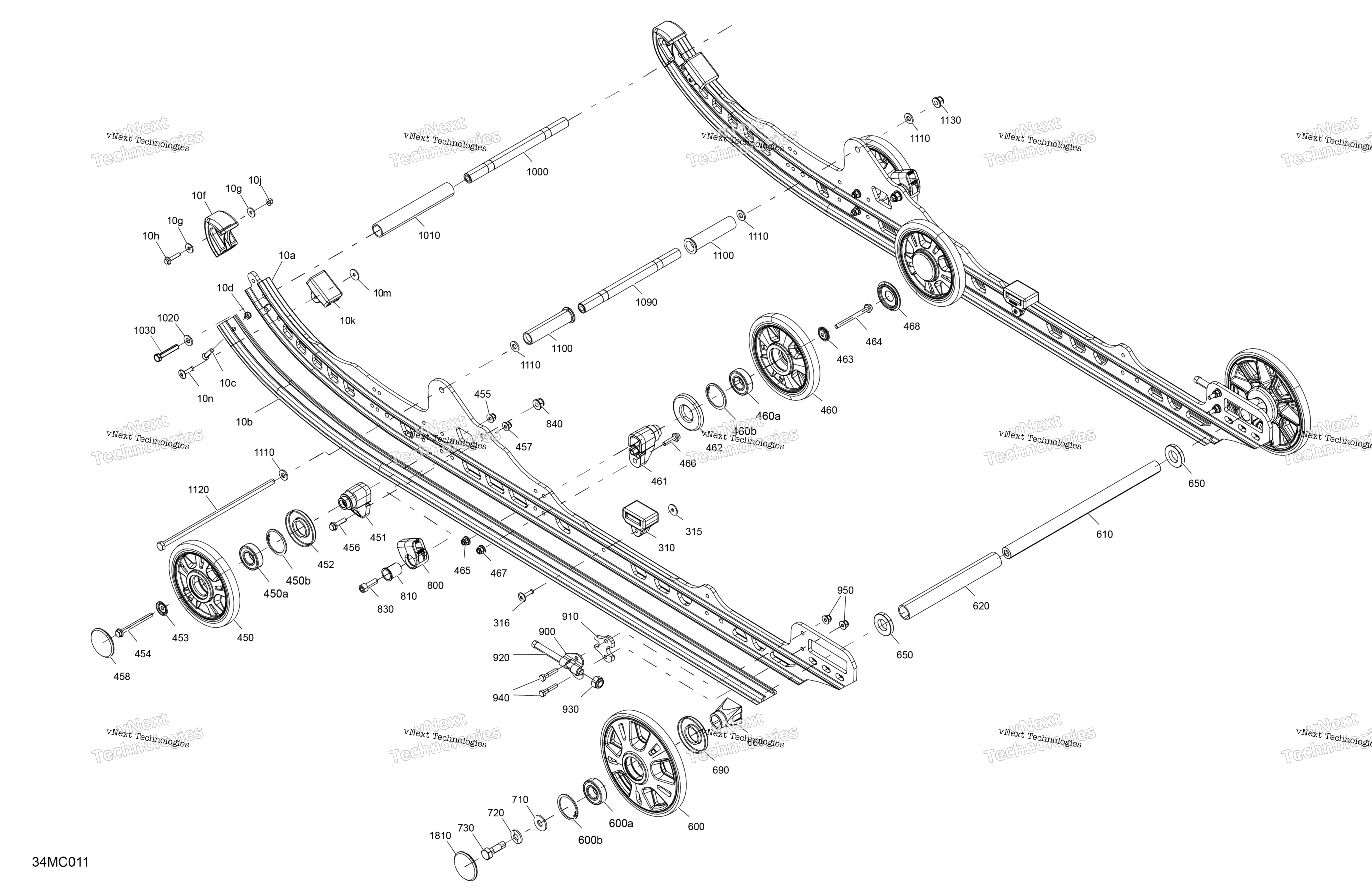 Подвеска - Rear - Lower Section