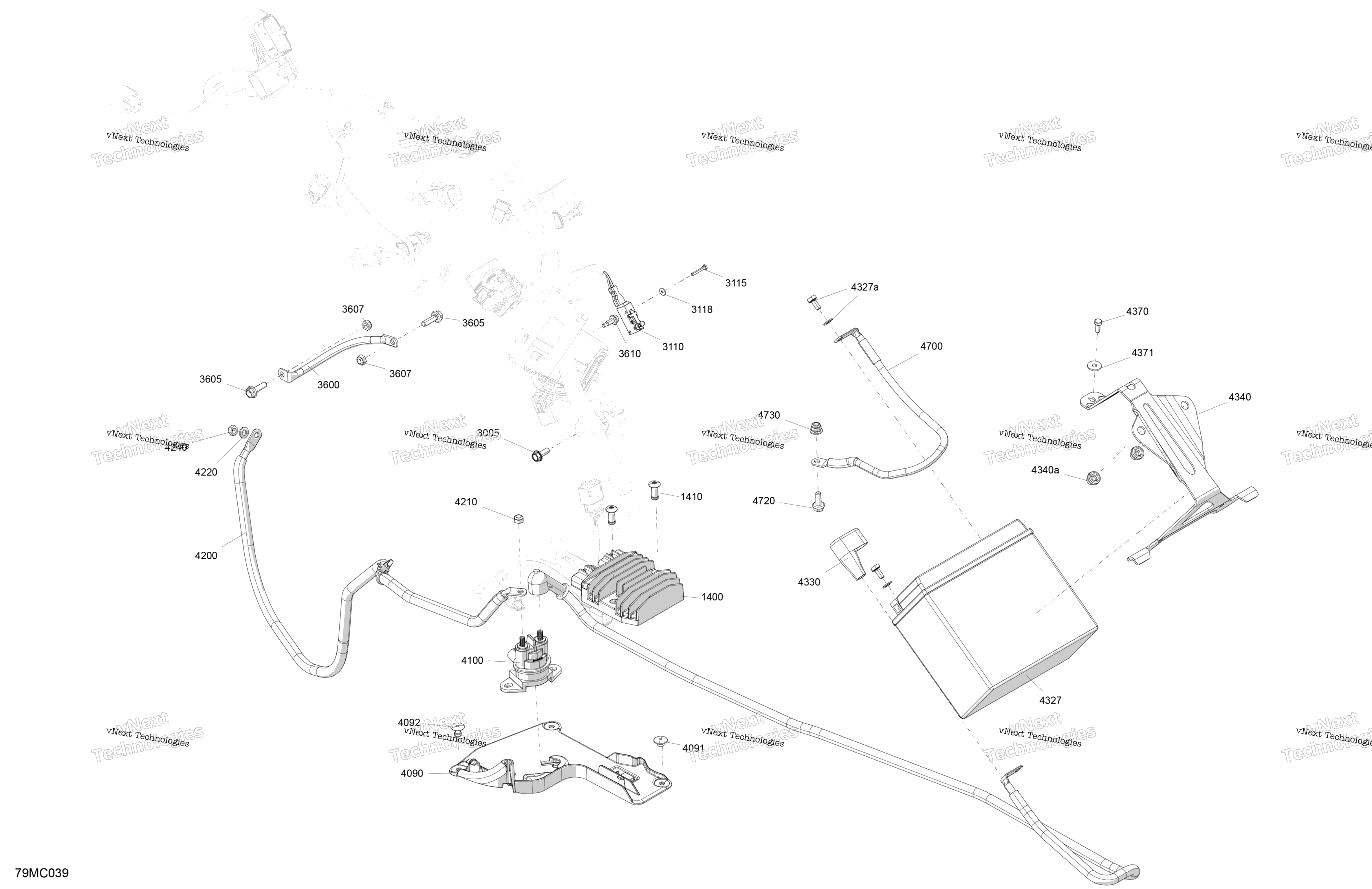 Электрооборудование - Lower Section