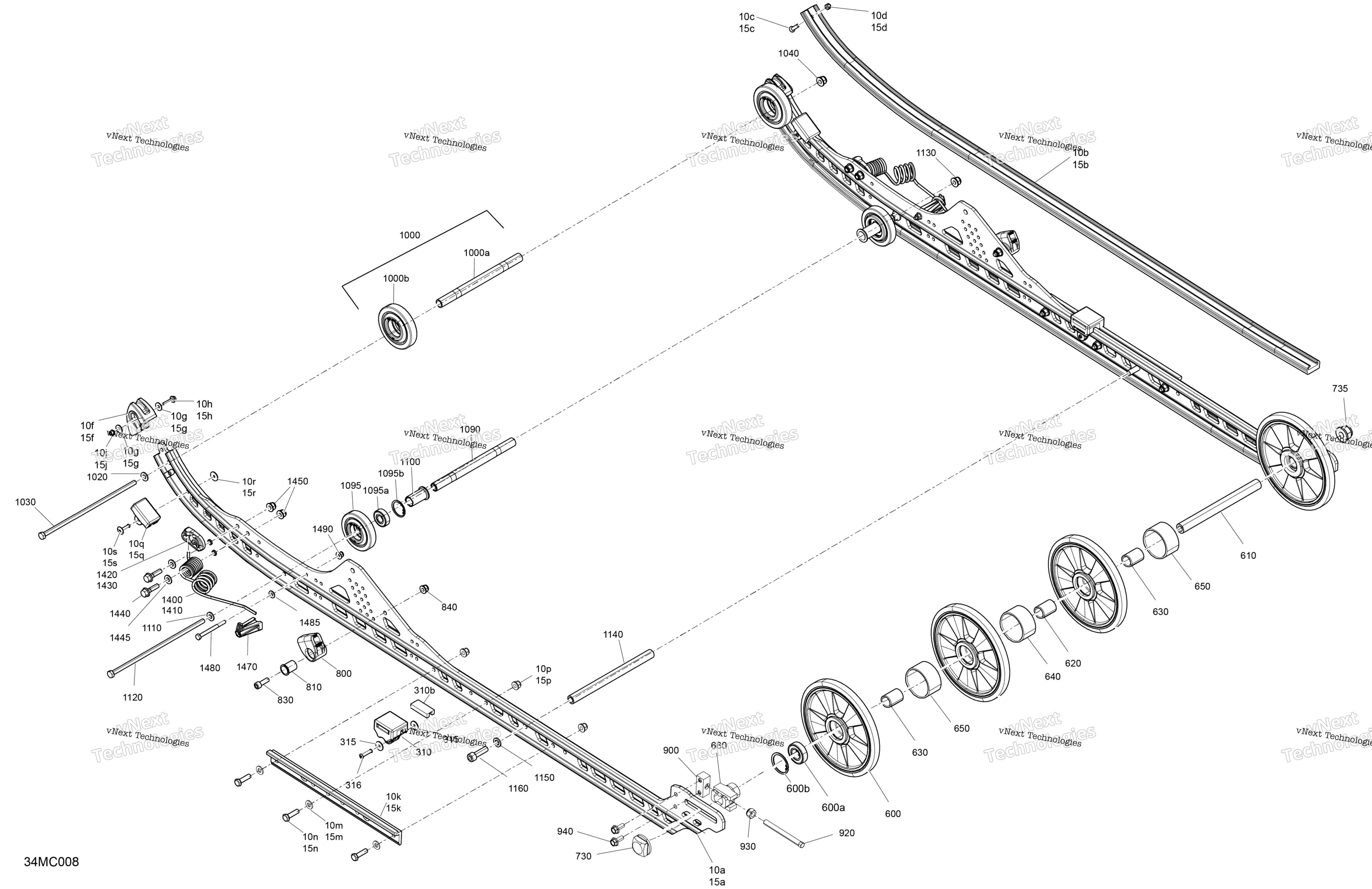 Подвеска - Rear - Lower Section -
