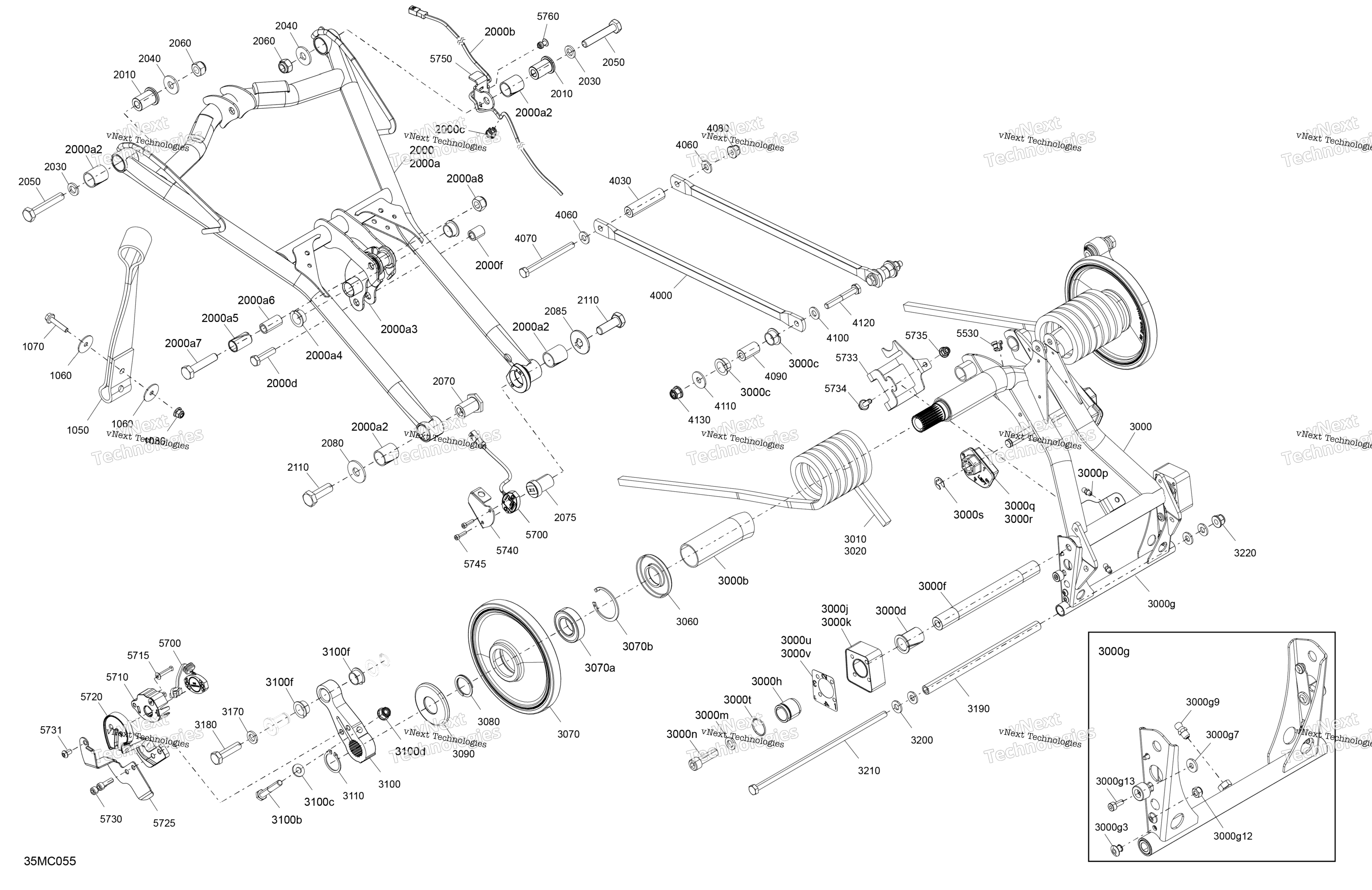Подвеска - Rear - Upper Section