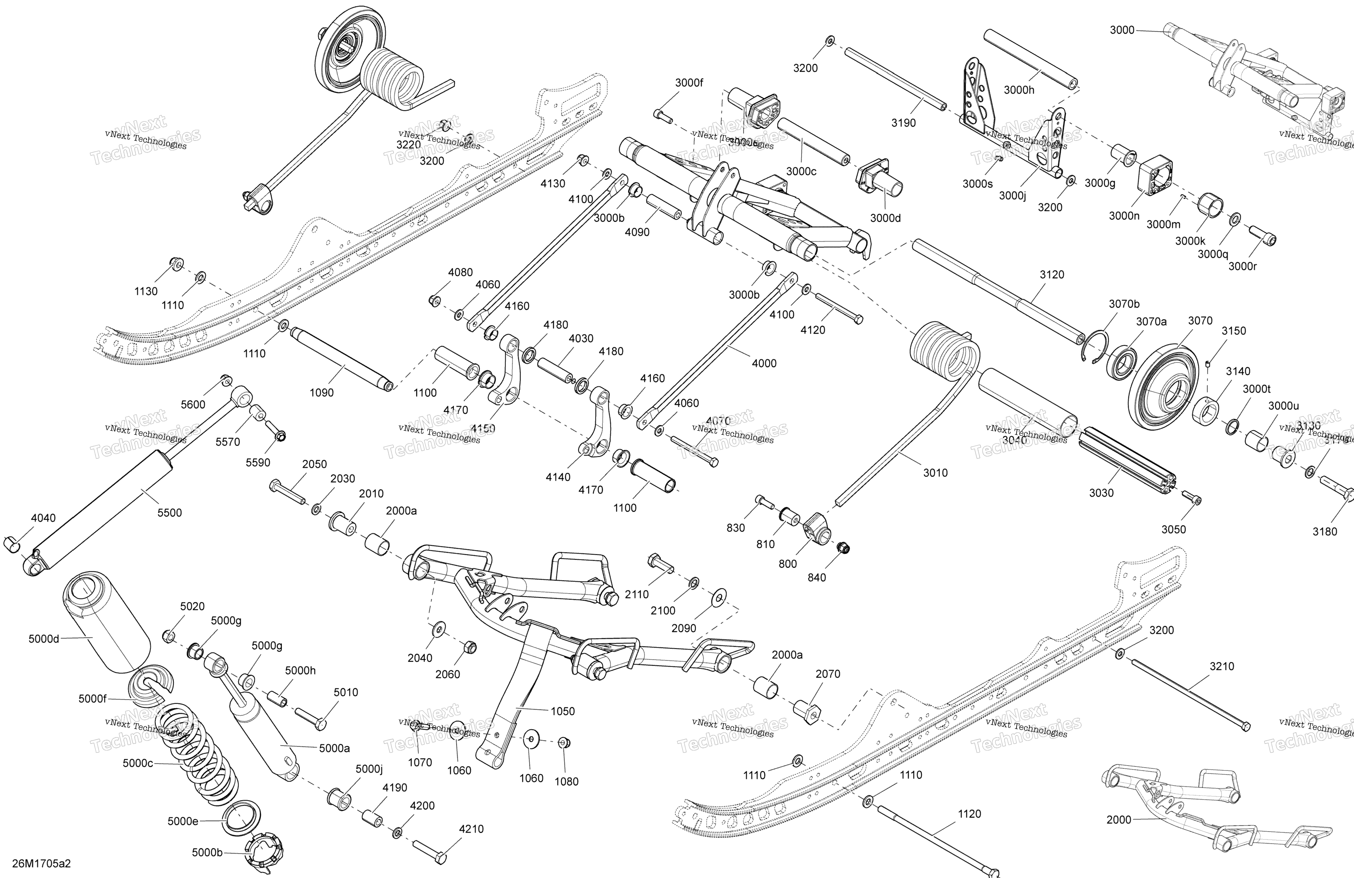 Задняя часть Suspension - Package Sport - Superior