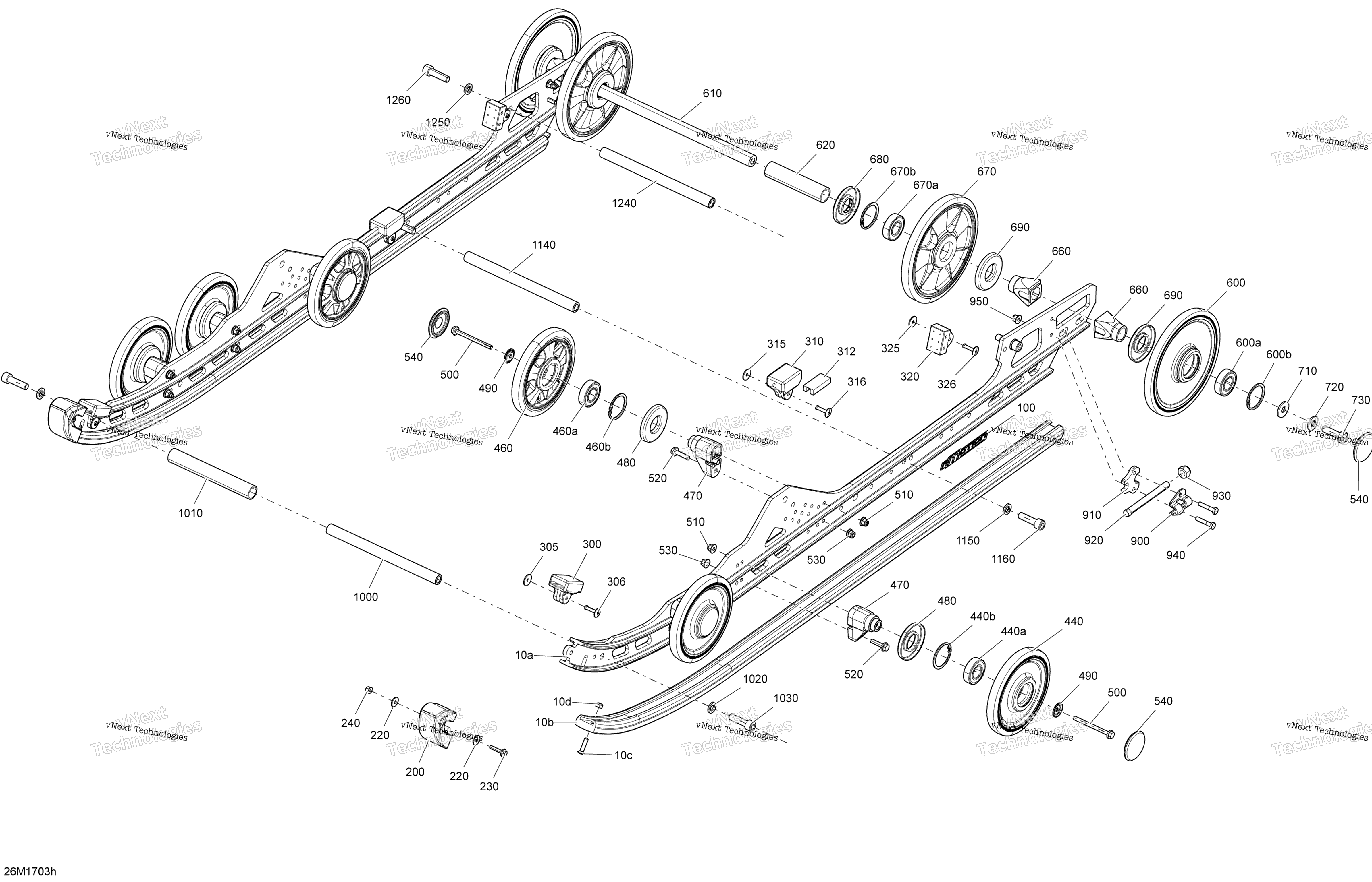 Задняя часть Suspension - Rmotion With Qas - Package Xrs - Inferior