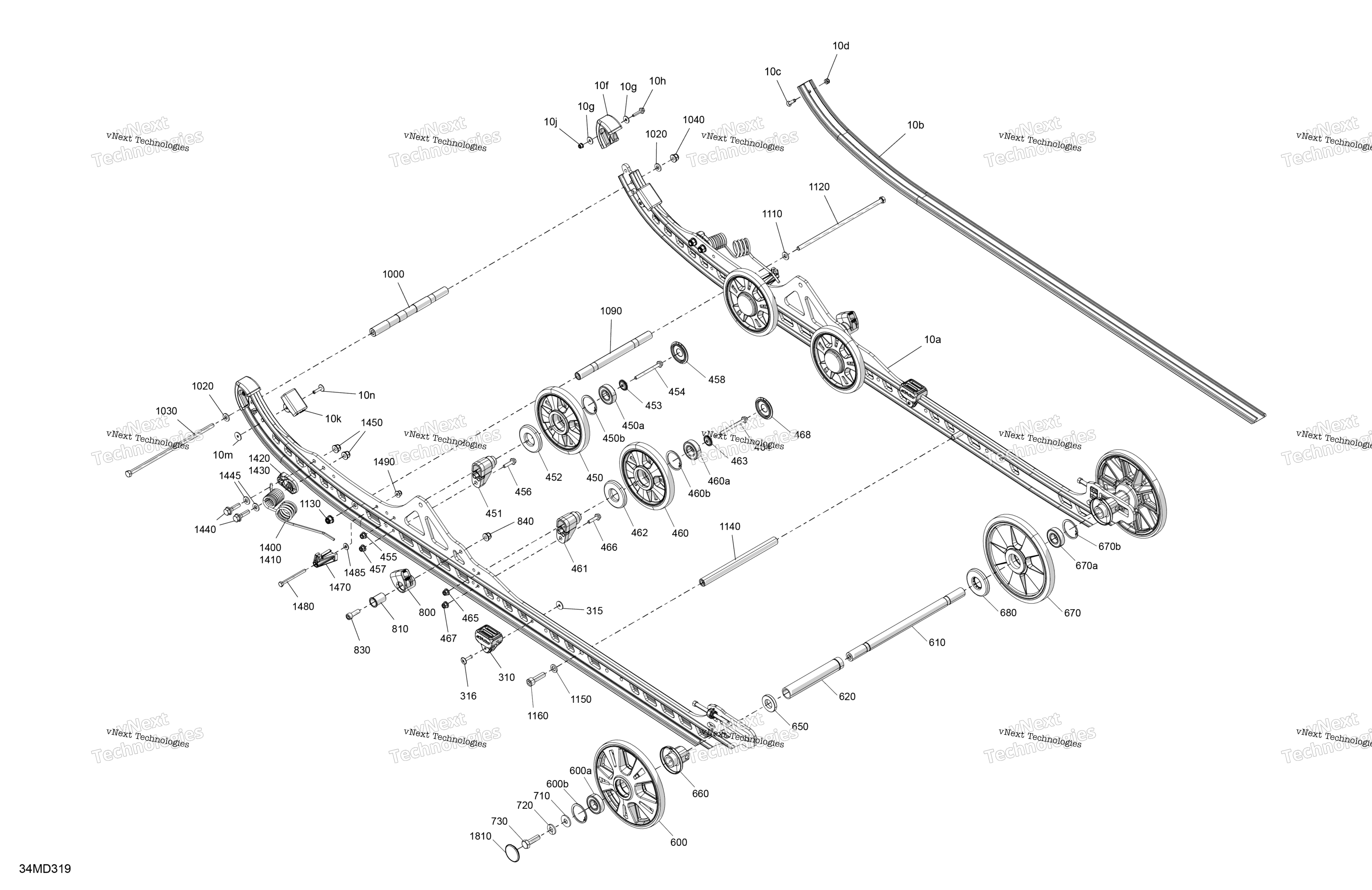 Подвеска - Rear - Lower Section