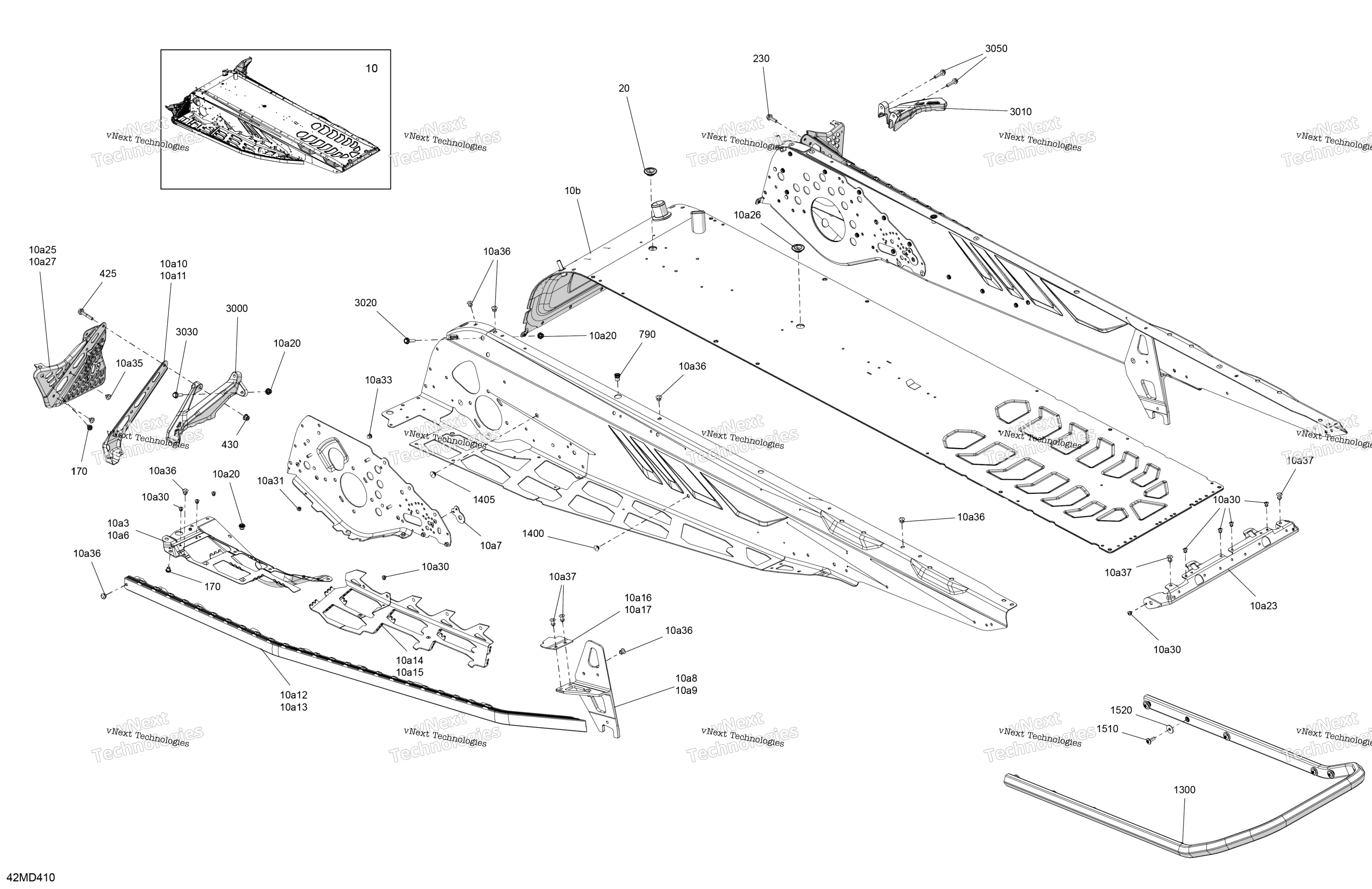 Рама - System - Rear Section