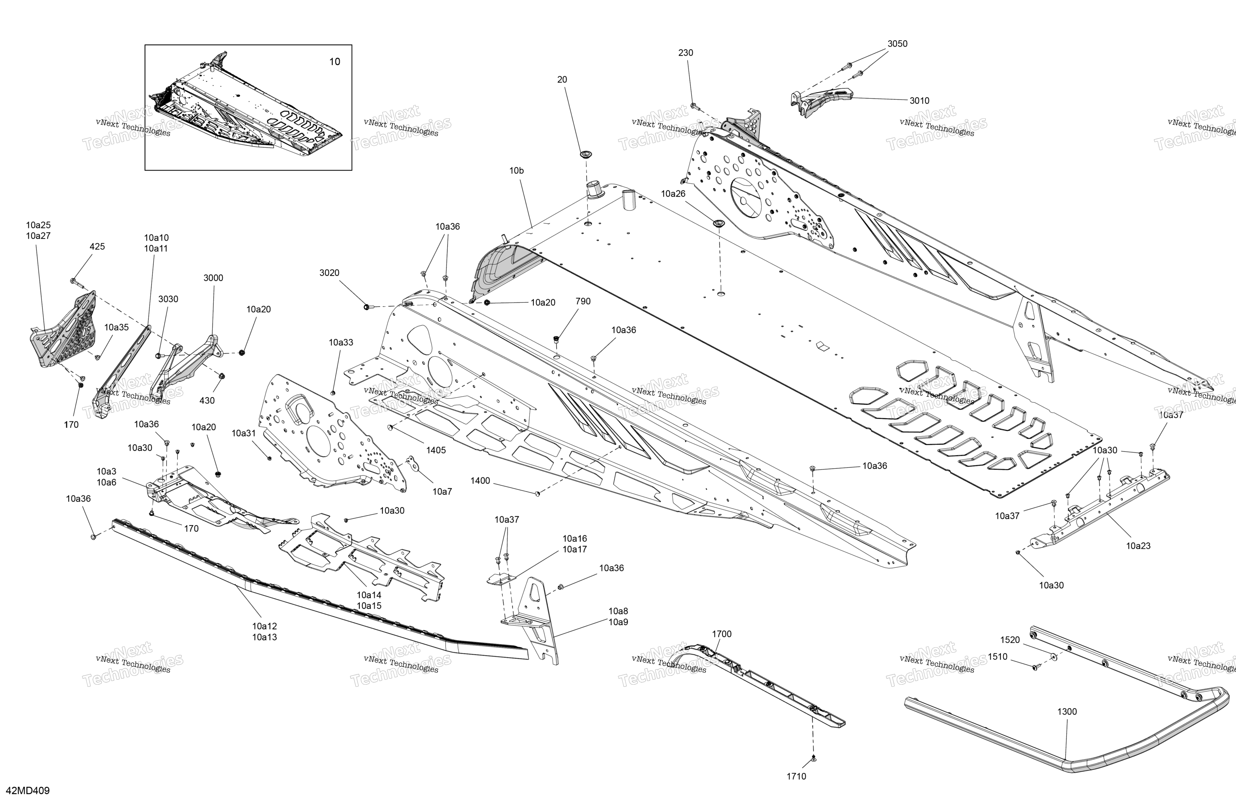 Рама - System - Rear Section
