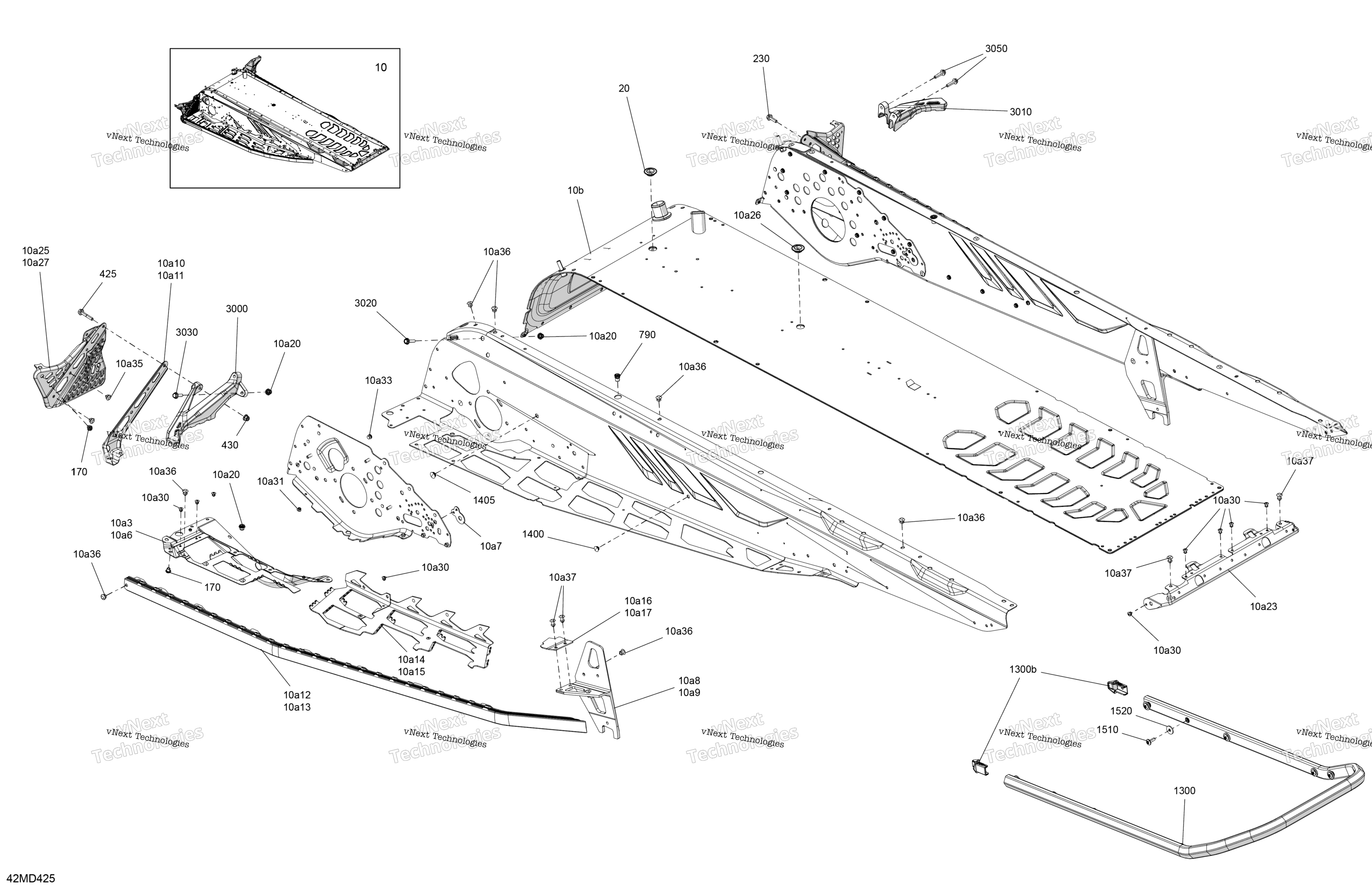 Рама - System - Rear Section