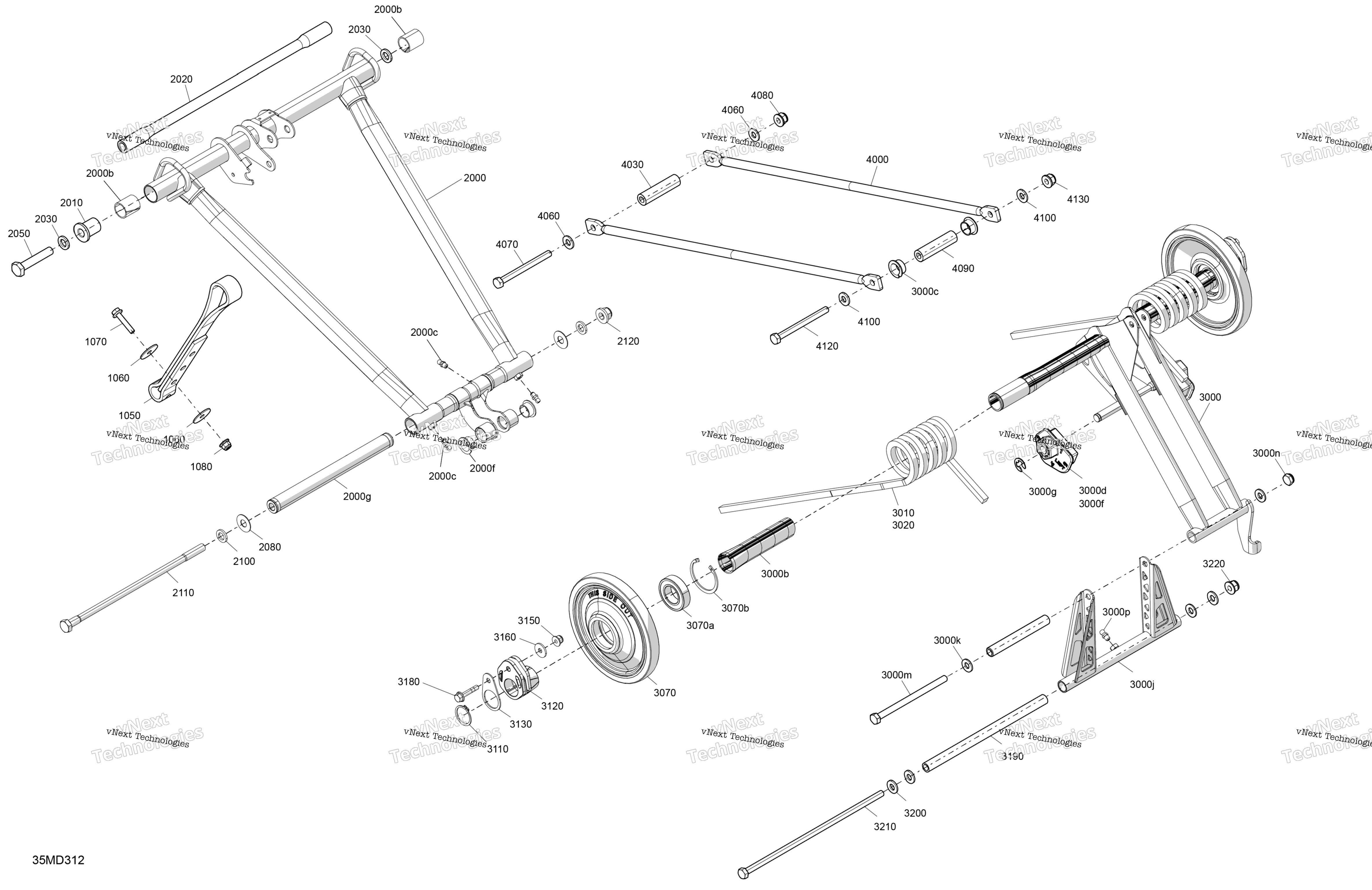 Подвеска - Rear - Upper Section