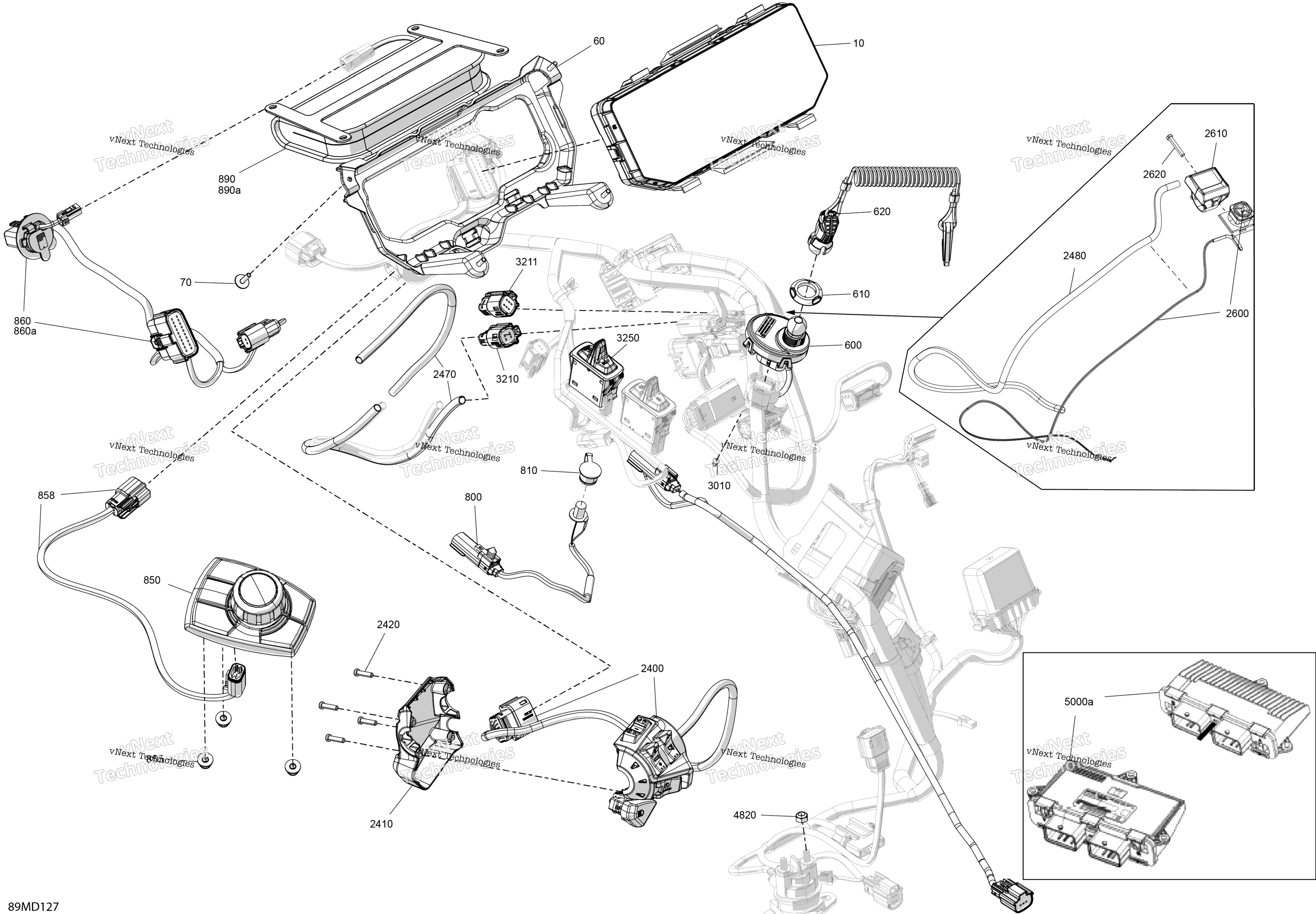Электрооборудование - Upper Section