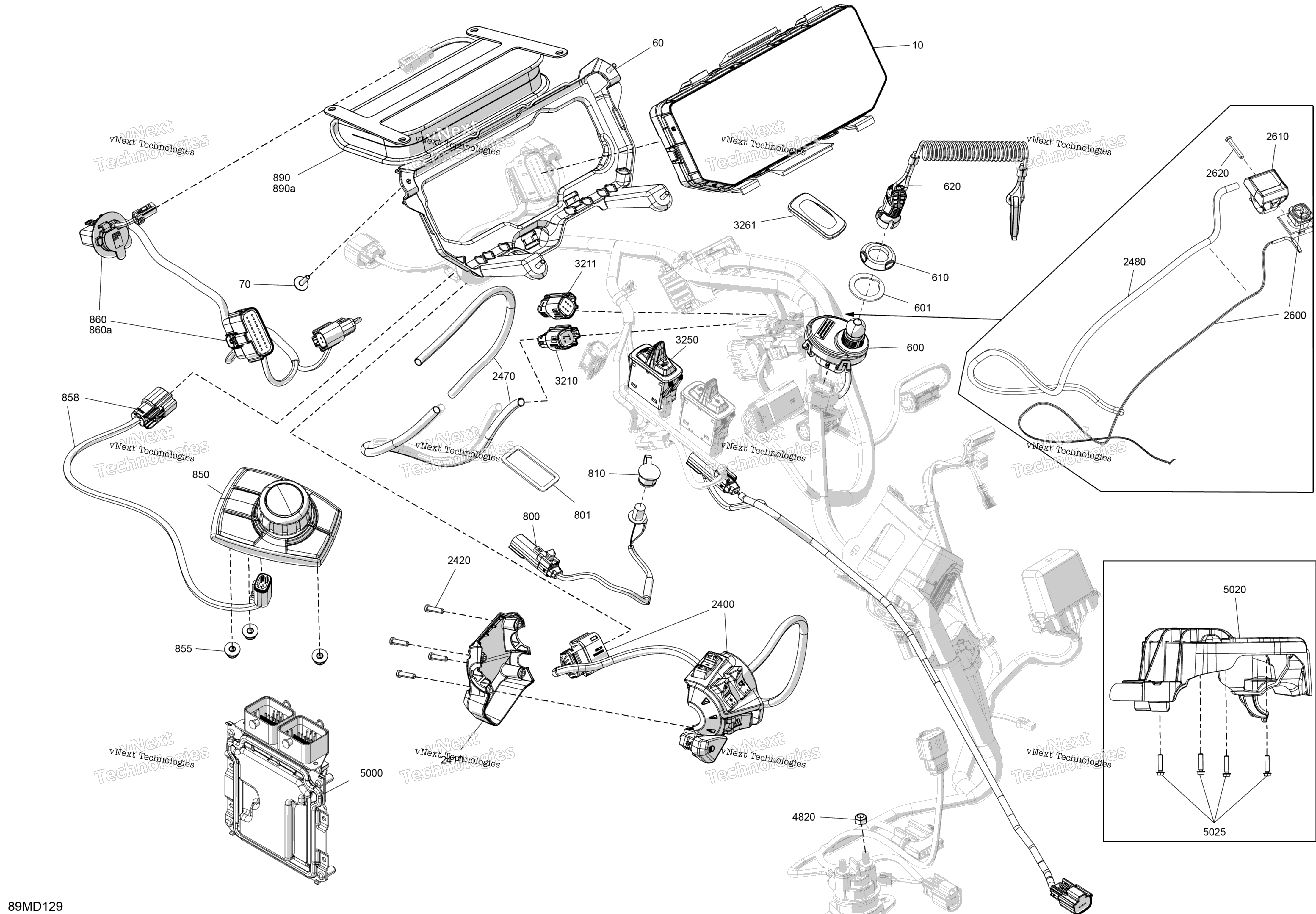 Электрооборудование - Upper Section