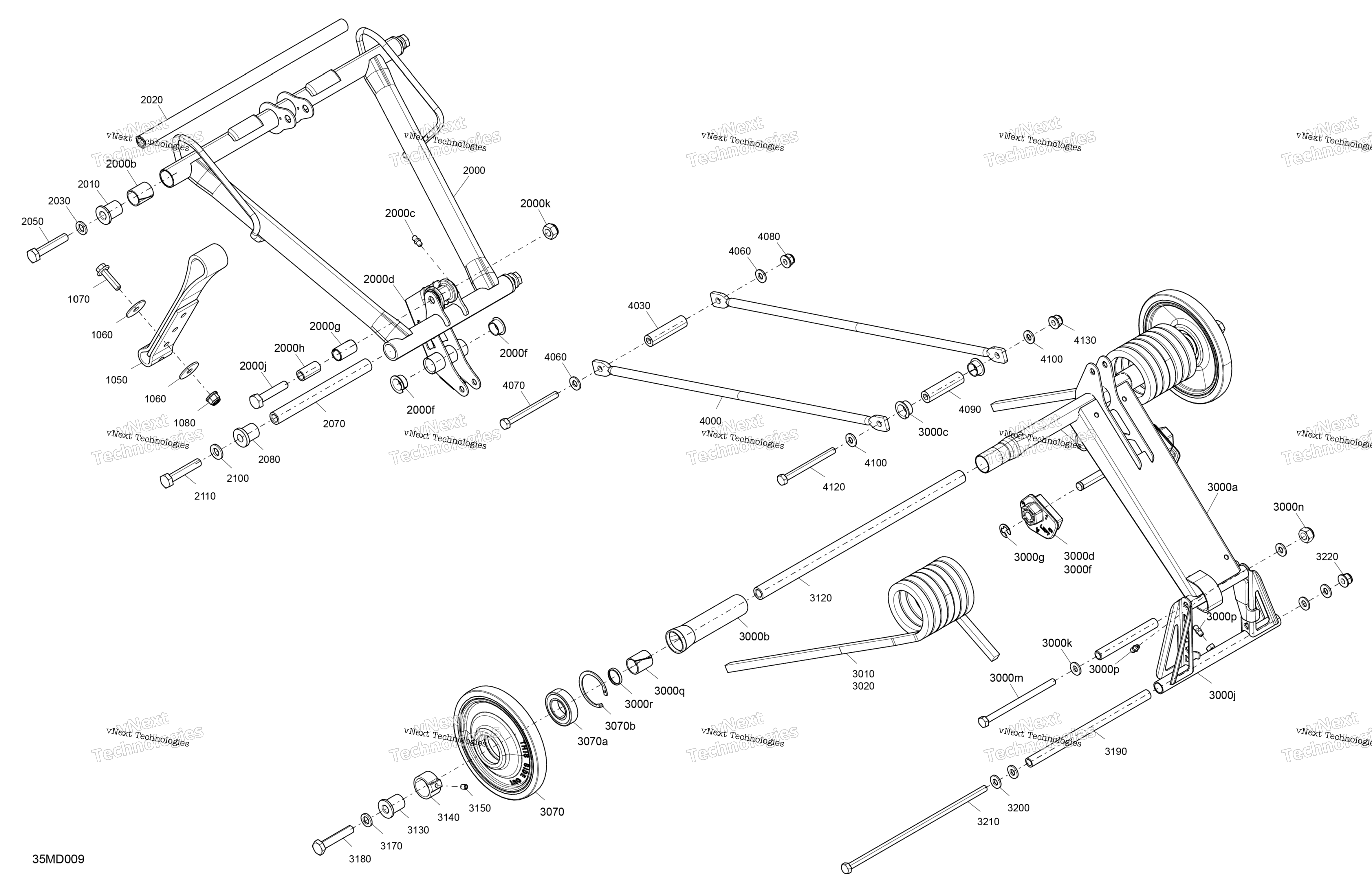 Подвеска - Rear - Upper Section