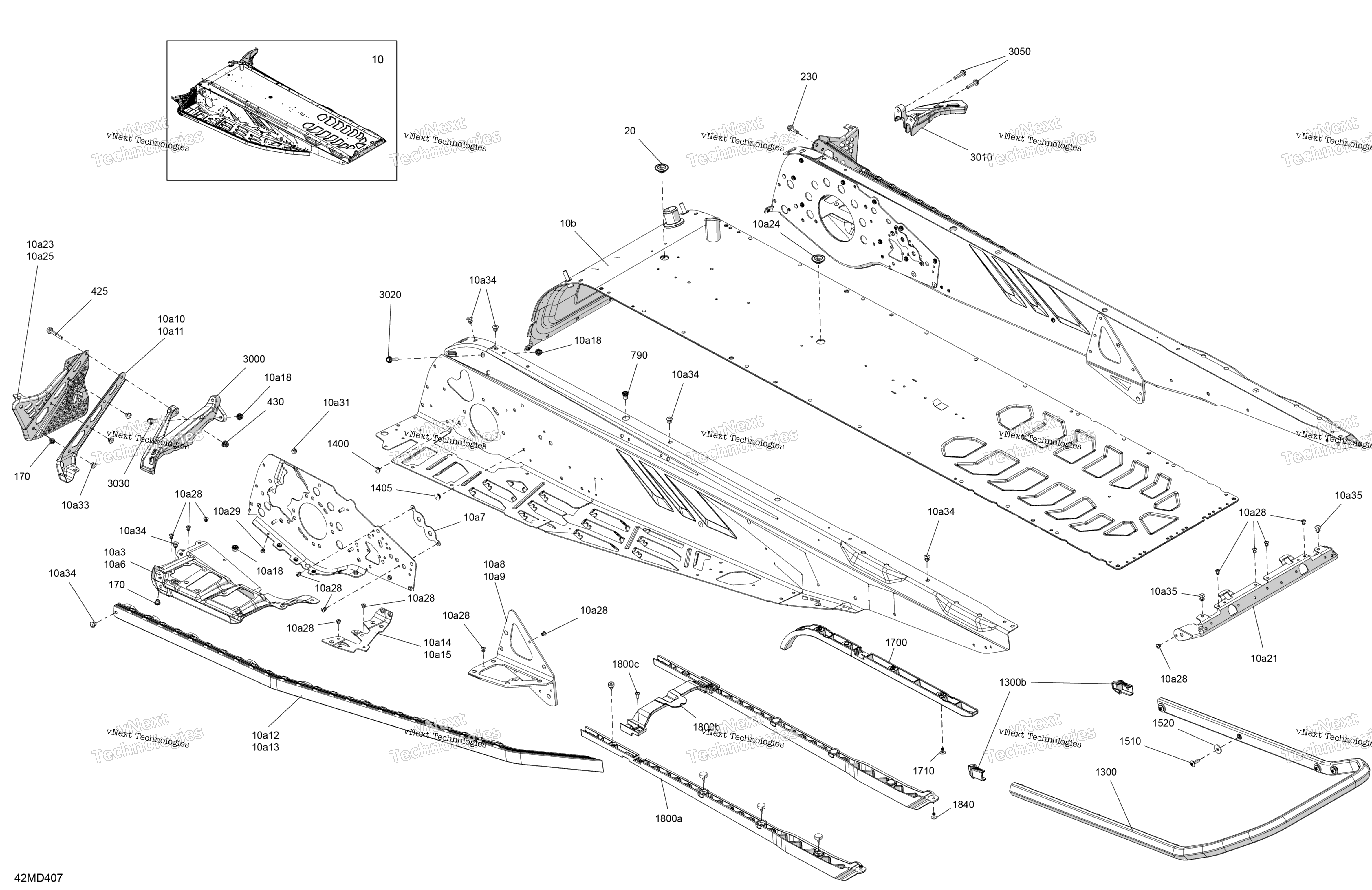 Рама - System - Rear Section