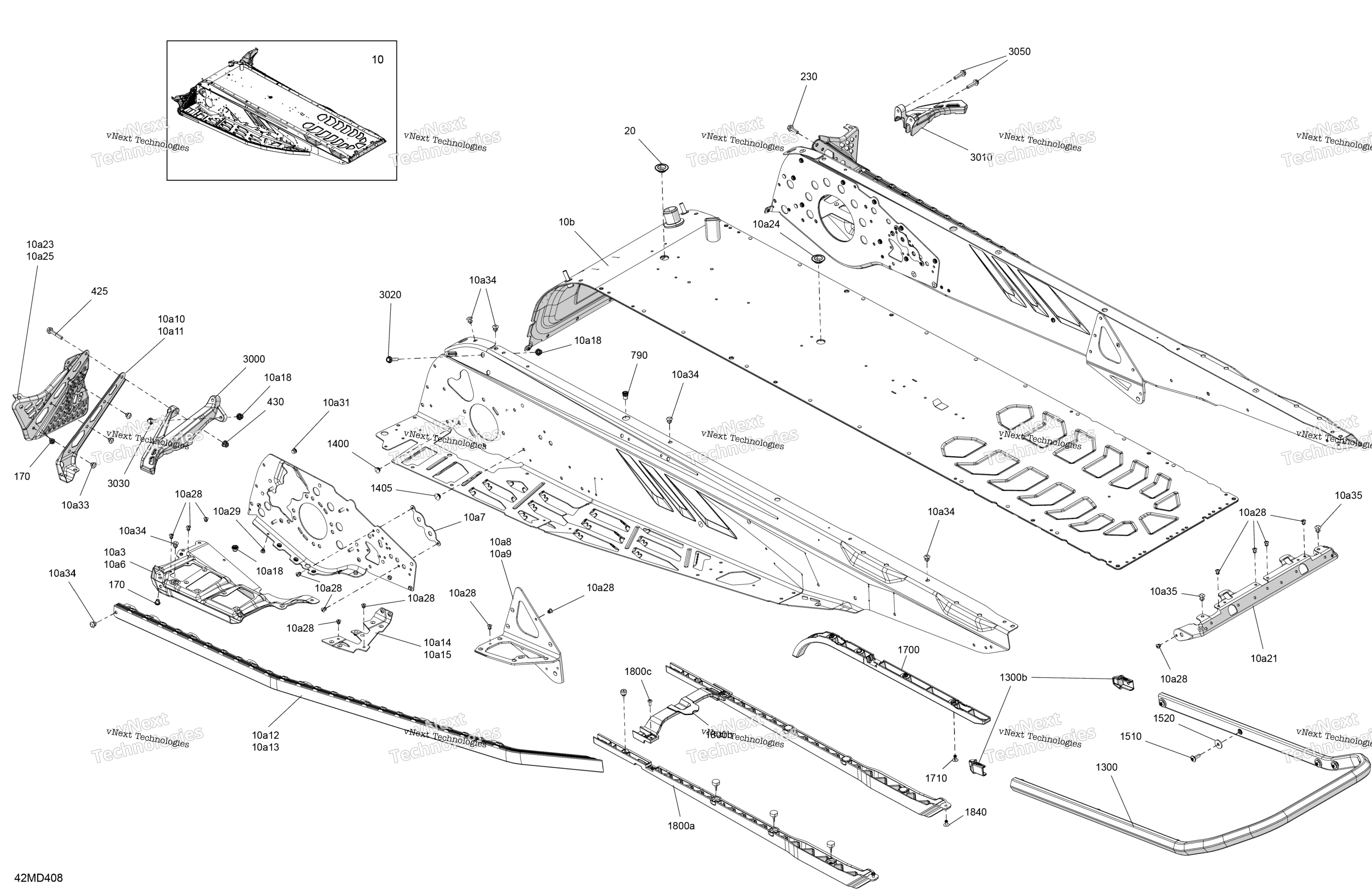 Рама - System - Rear Section