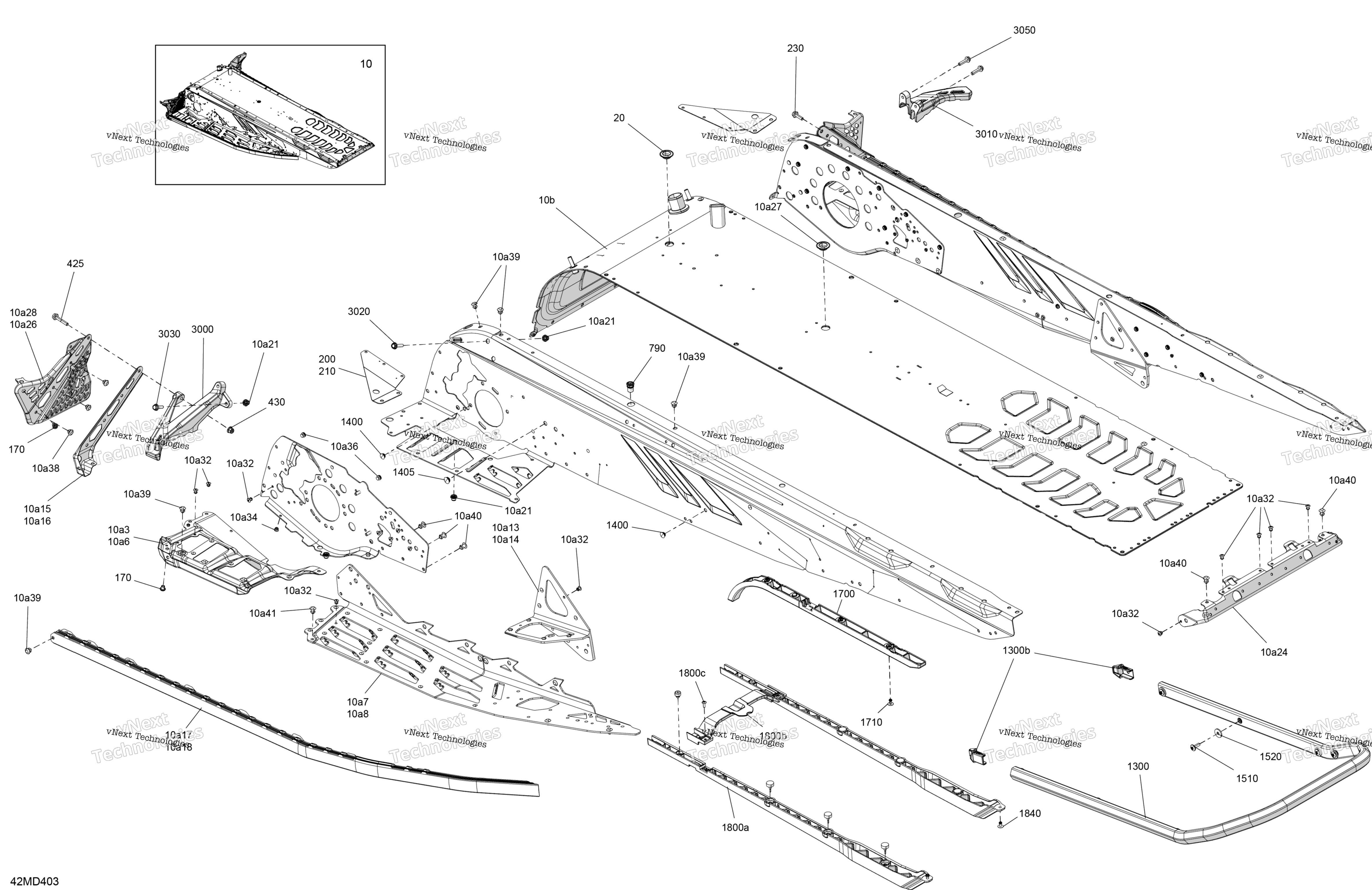Рама - System - Rear Section