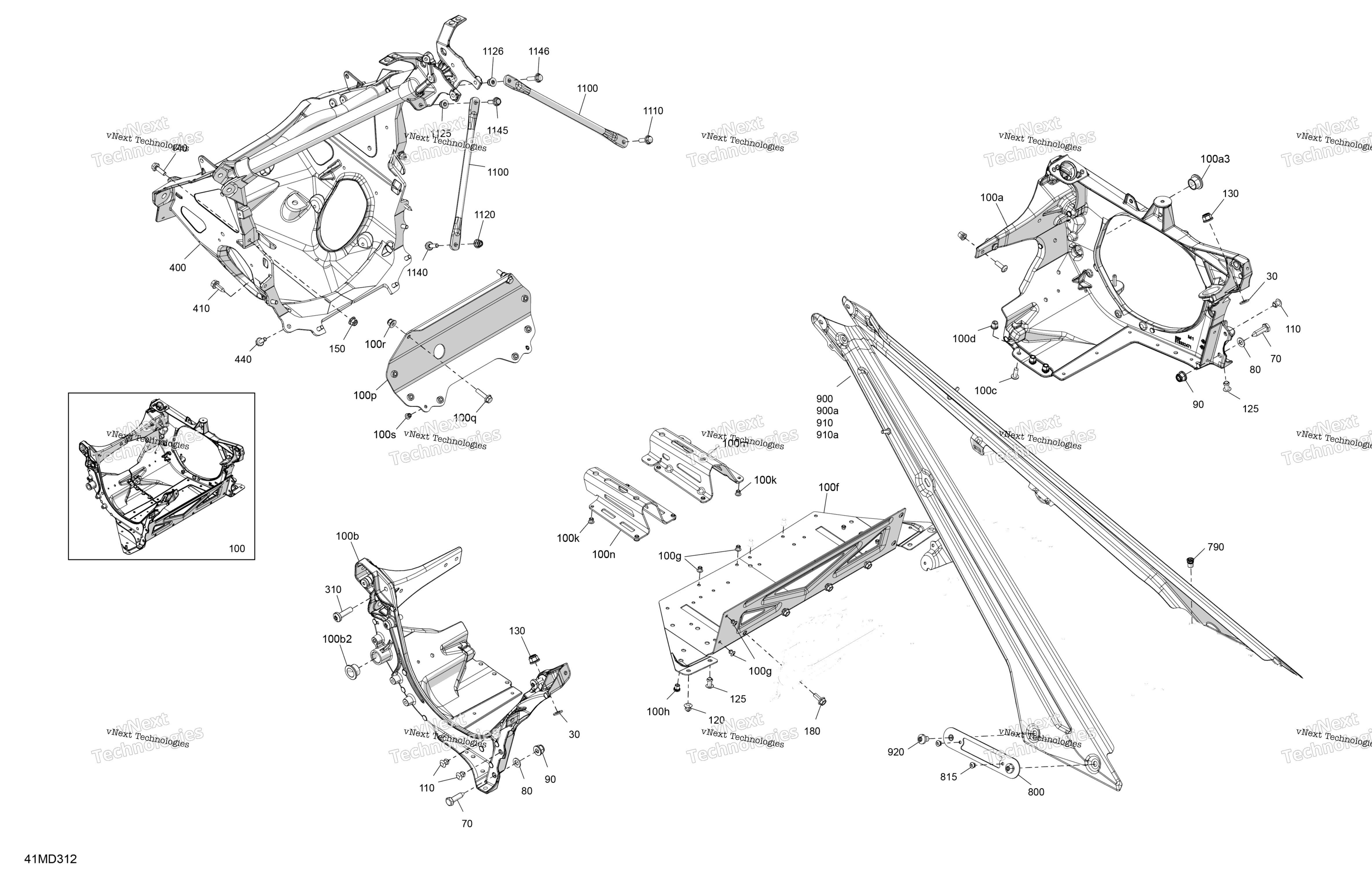 Рама - System - Front Section