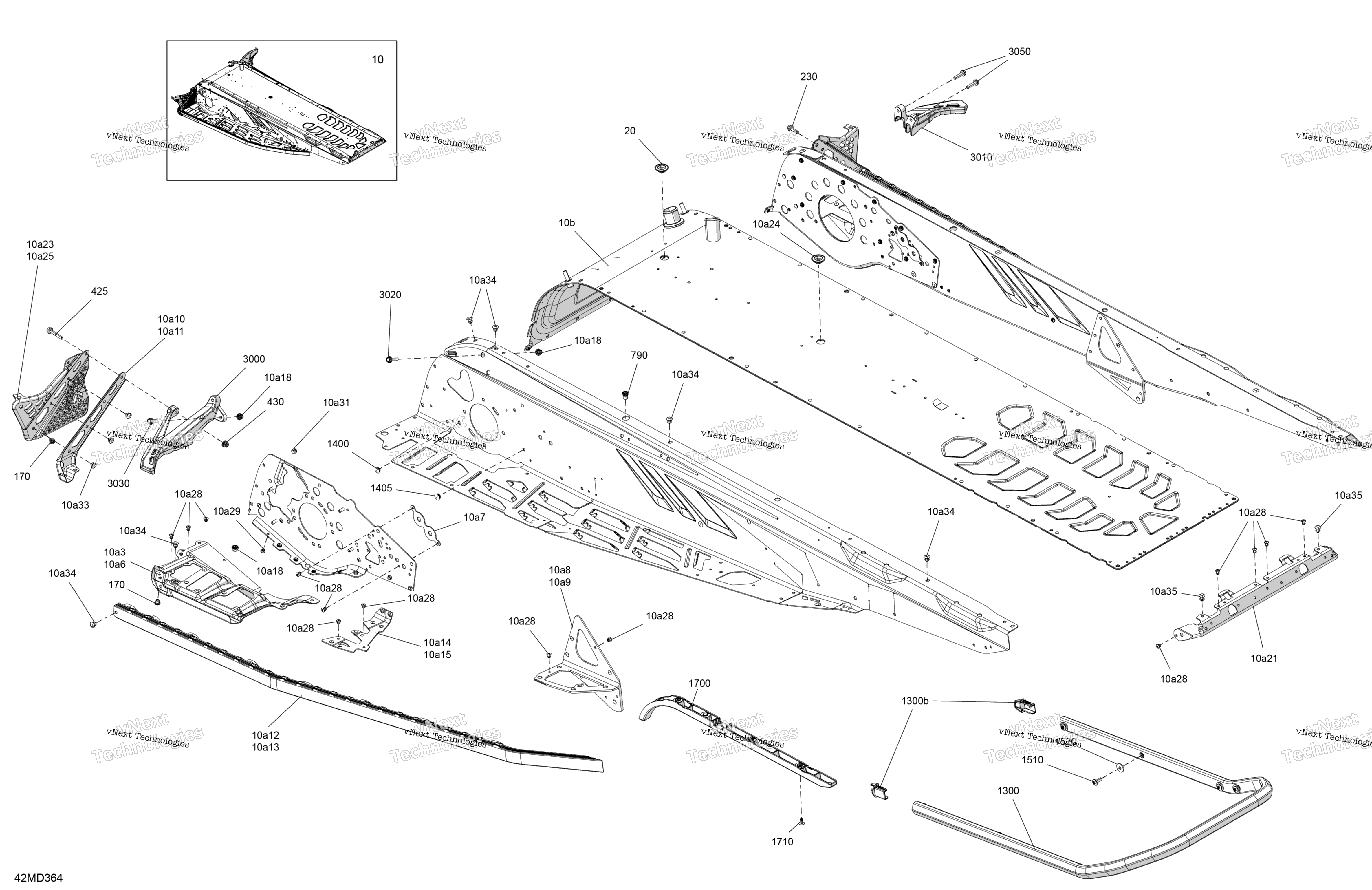 Рама - System - Rear Section