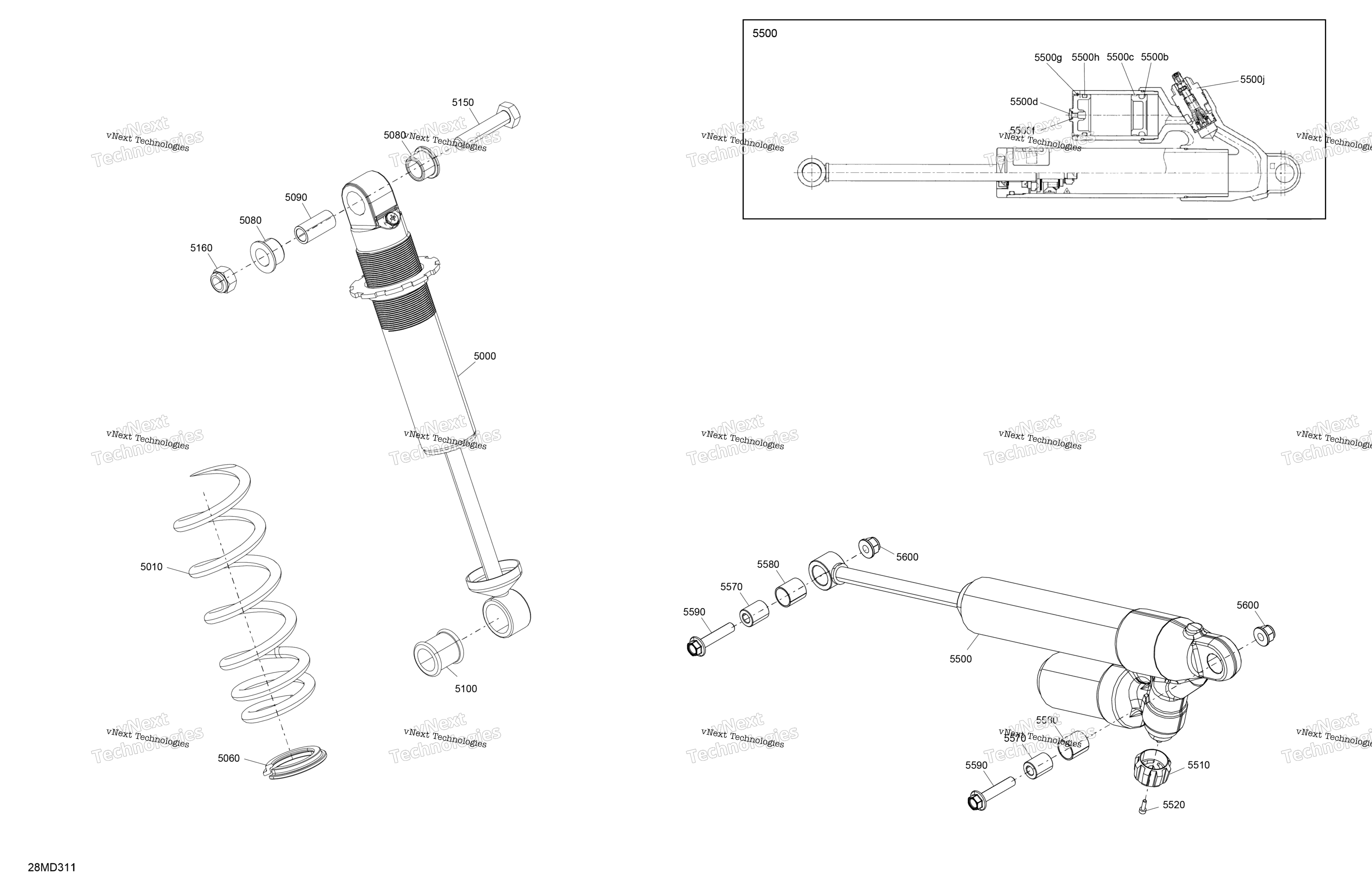Подвеска - Rear Shocks