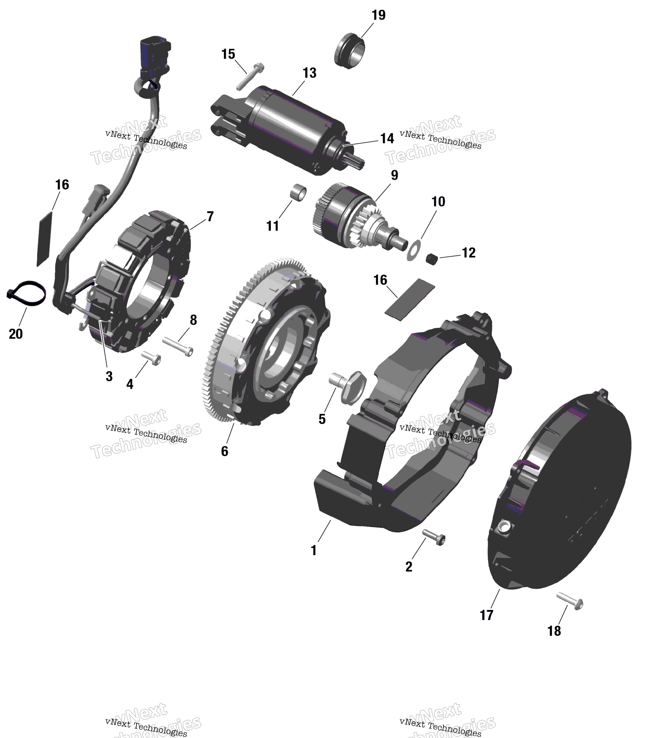Rotax Magneto Manual Start