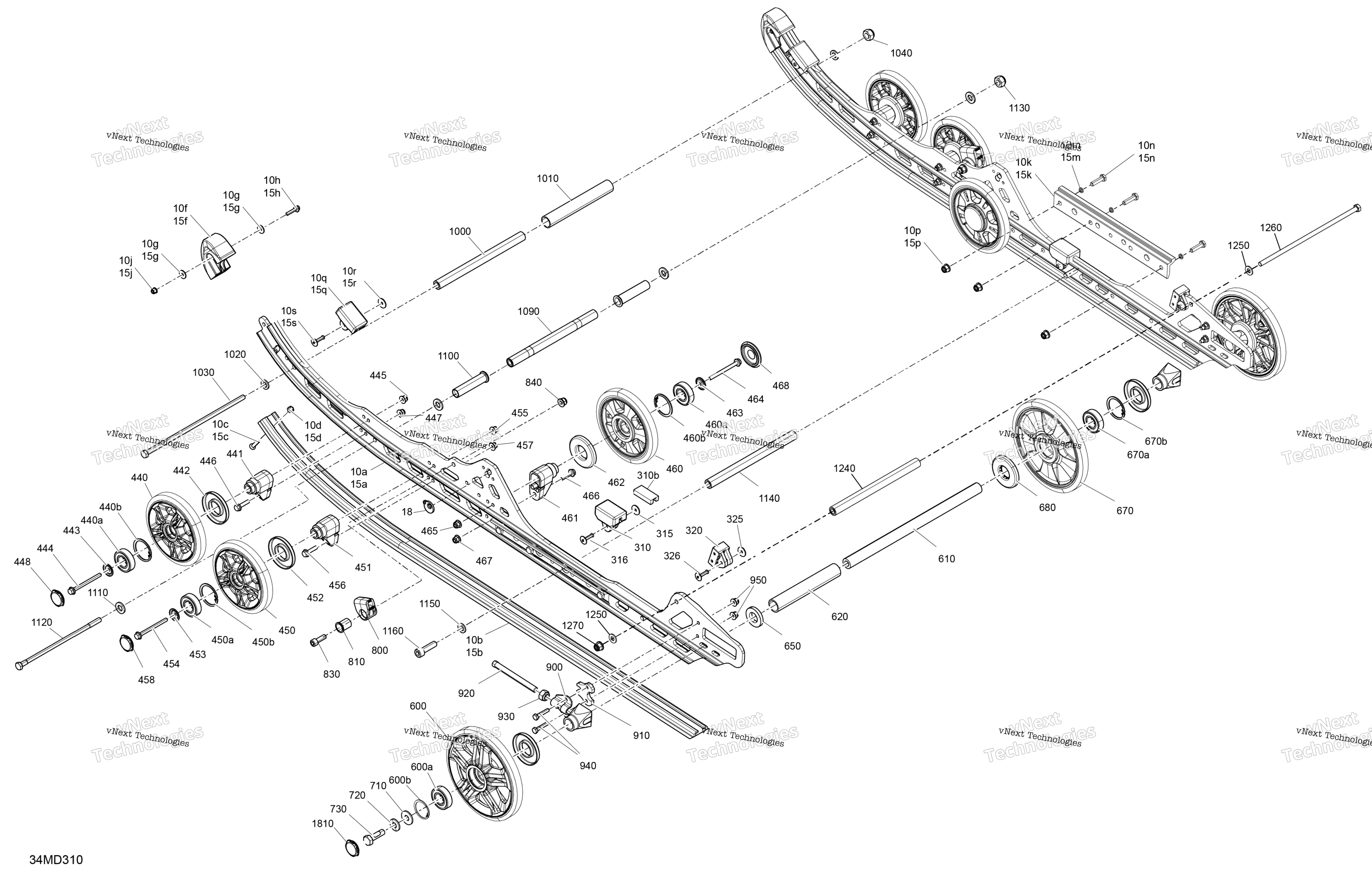 Подвеска - Rear - Lower Section