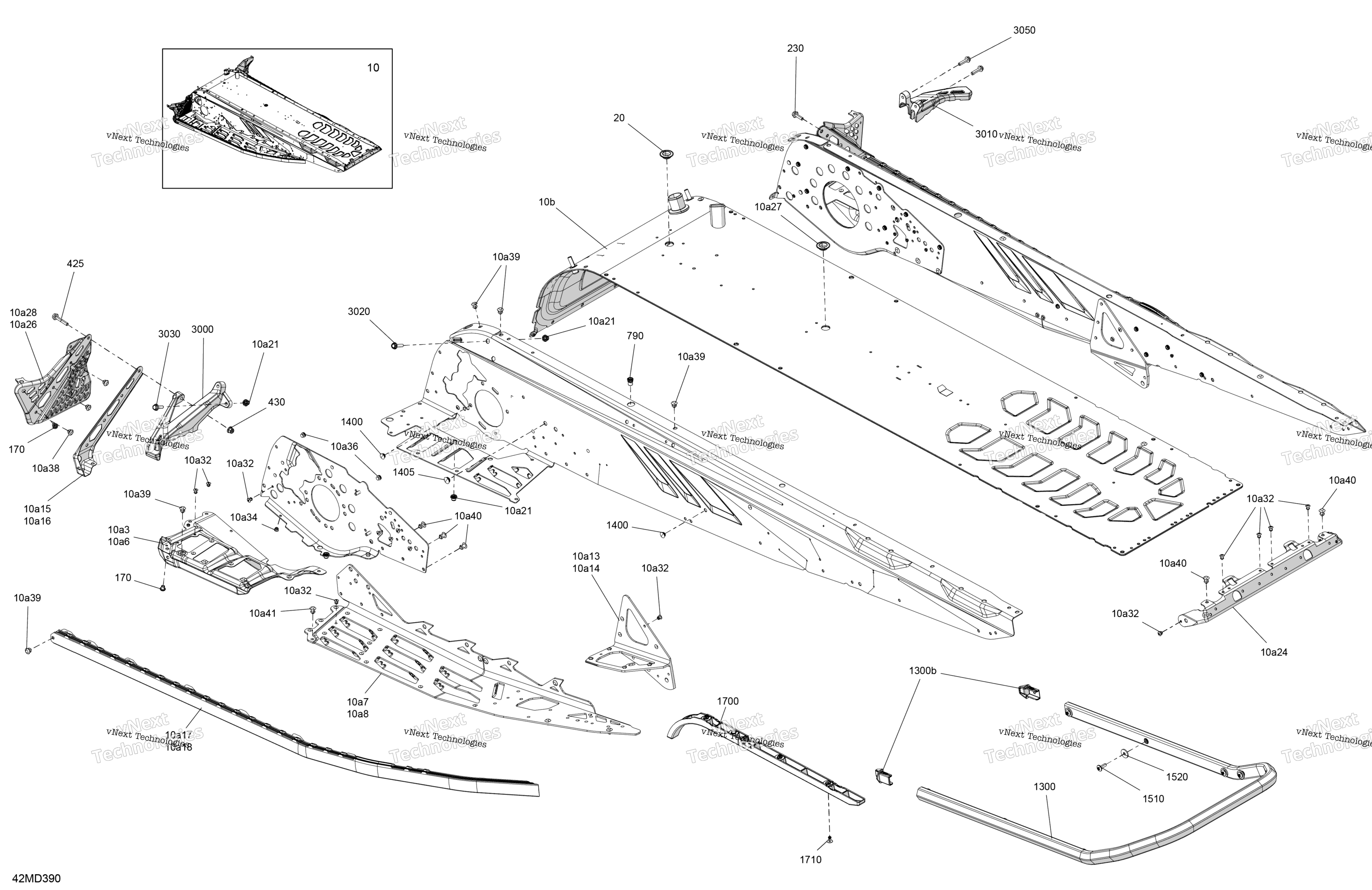 Рама - System - Rear Section