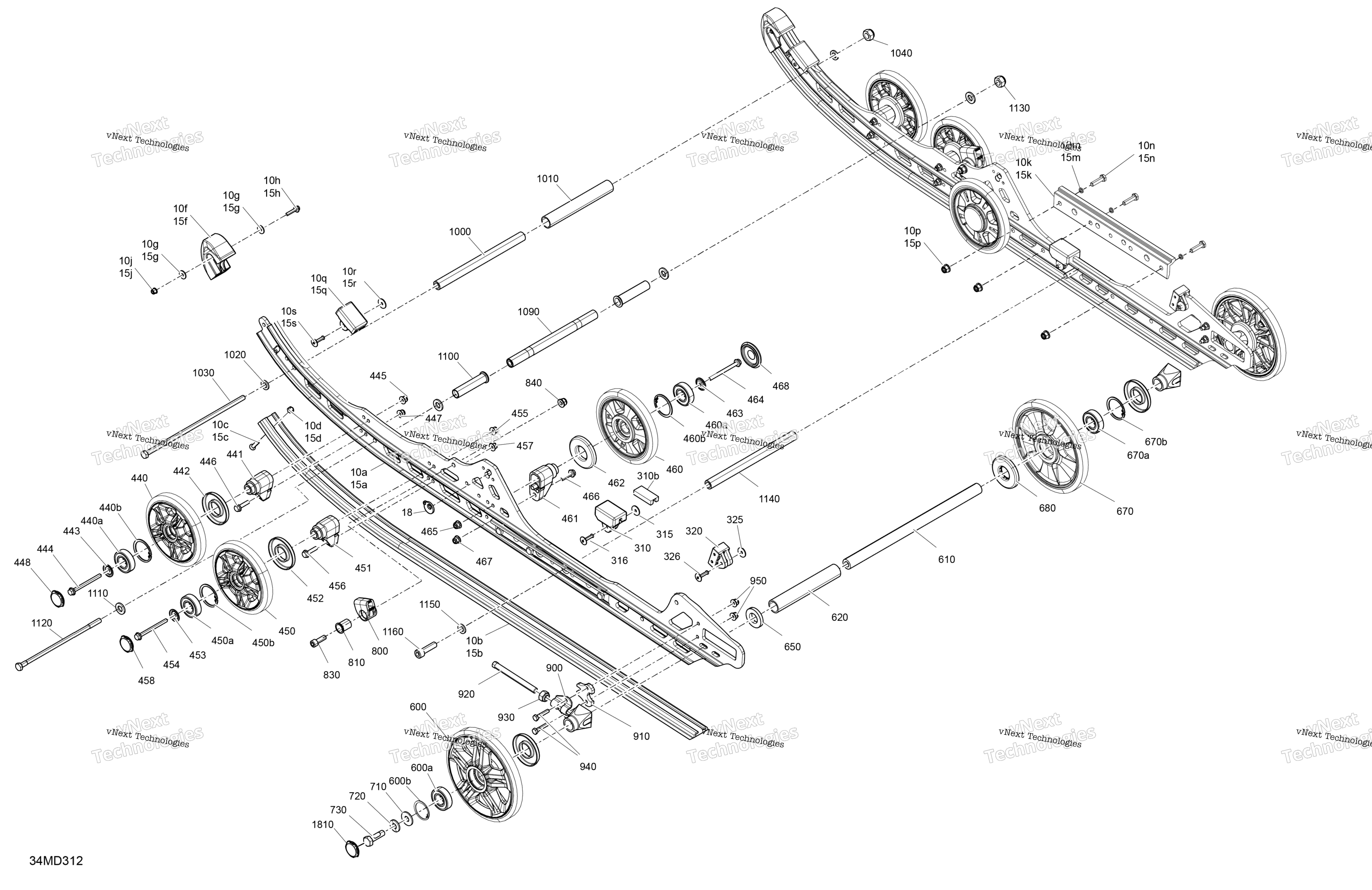 Подвеска - Rear - Lower Section