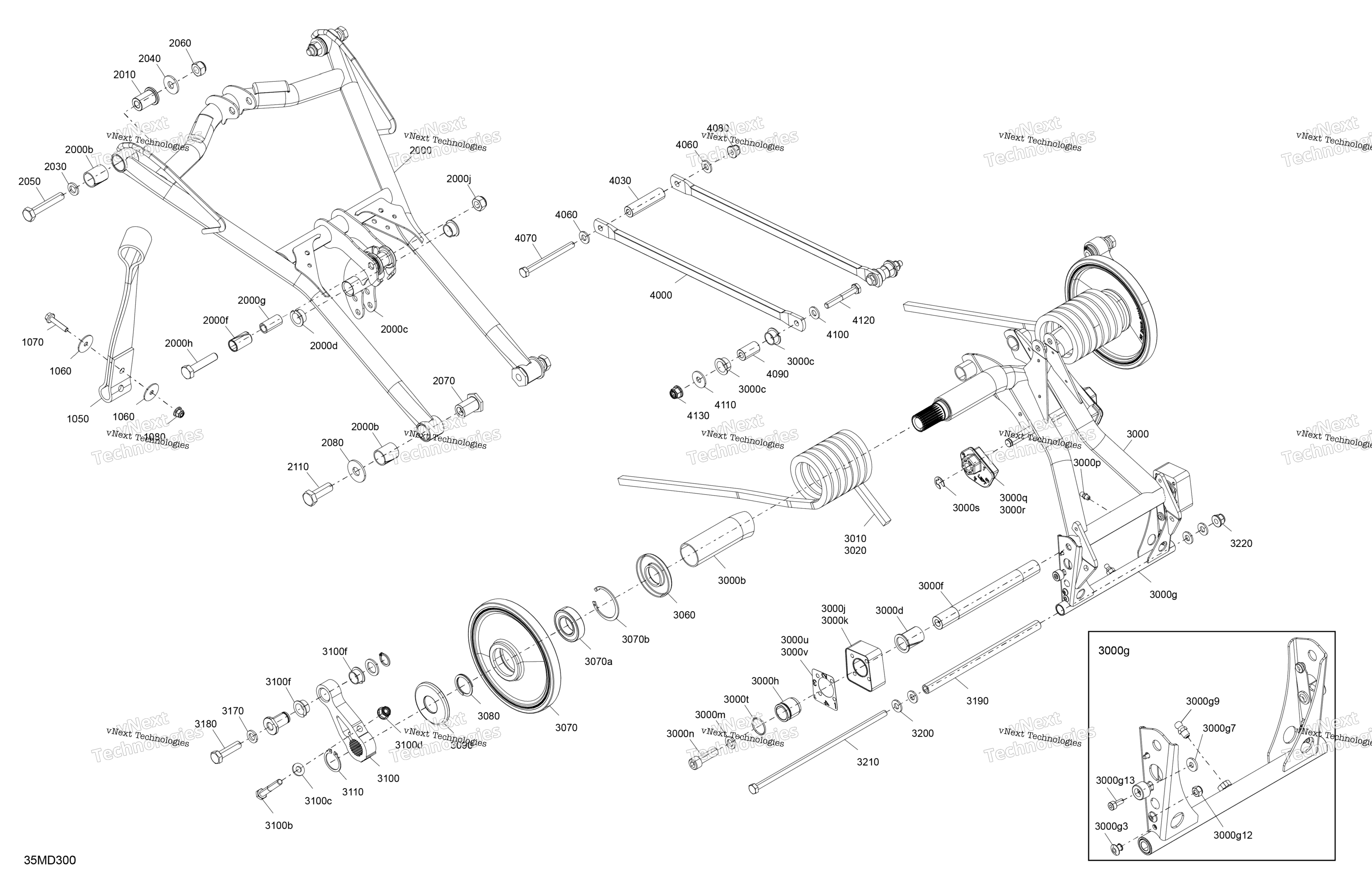 Подвеска - Rear - Upper Section
