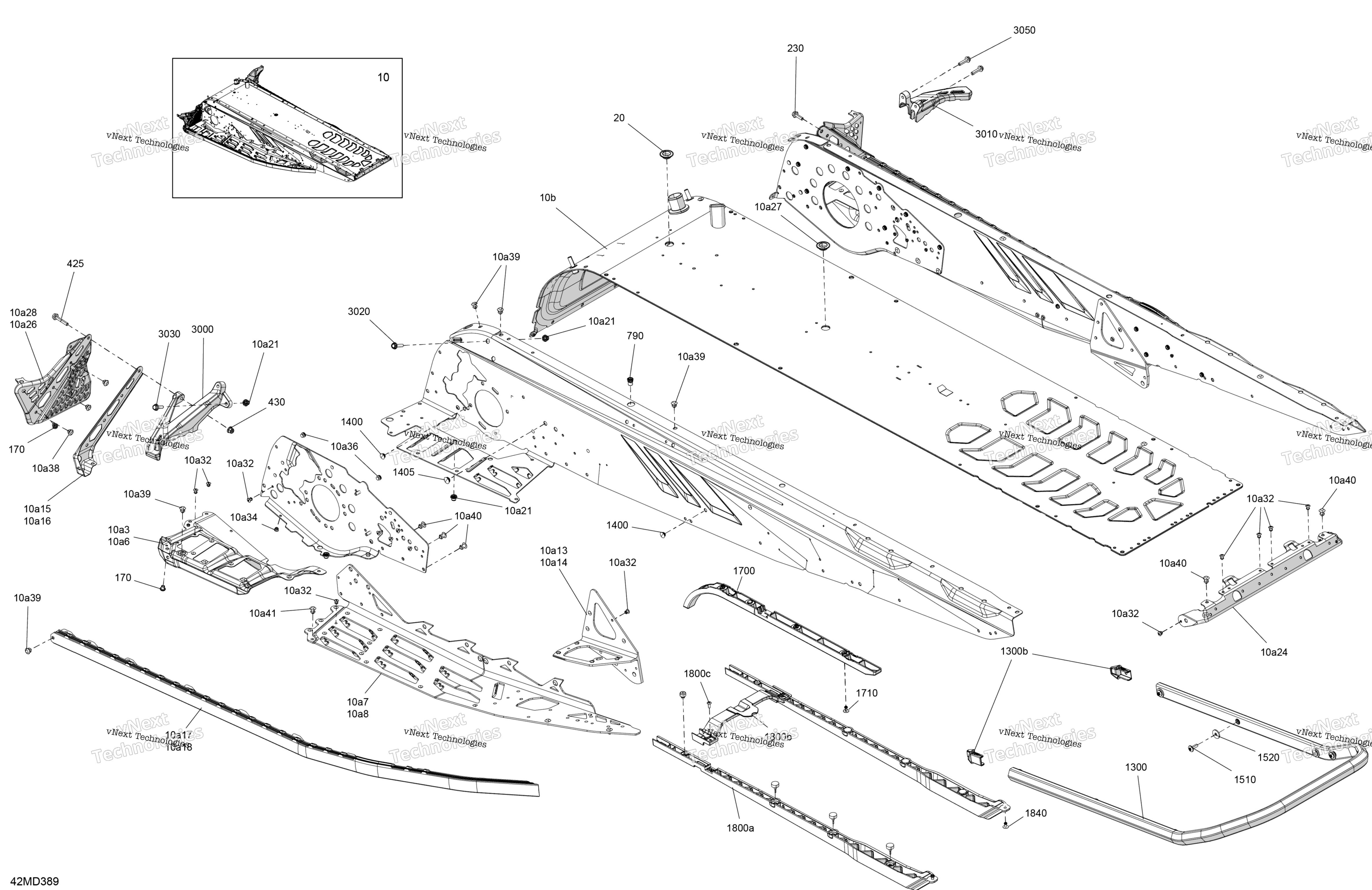 Рама - System - Rear Section