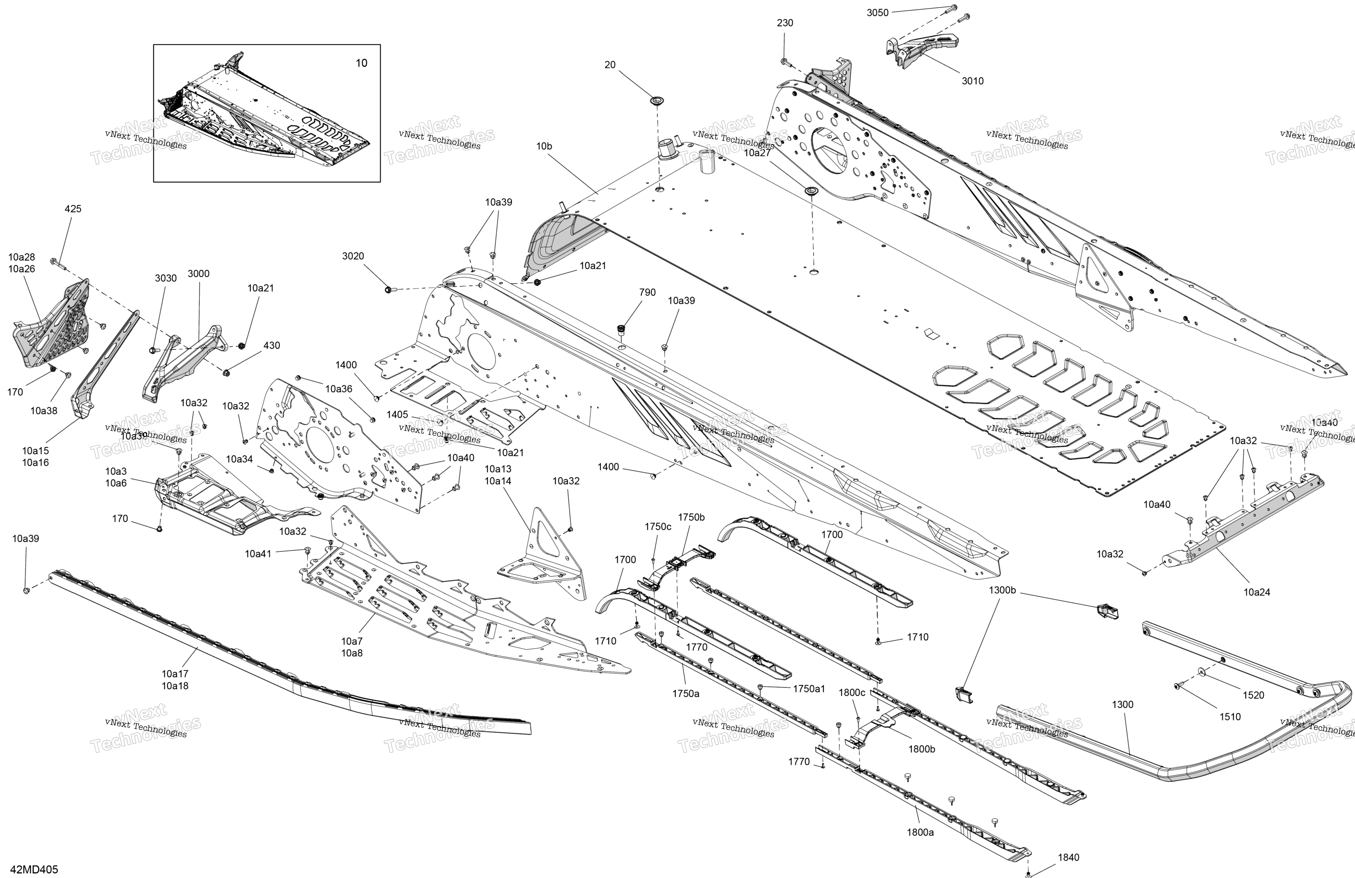 Рама - System - Rear Section