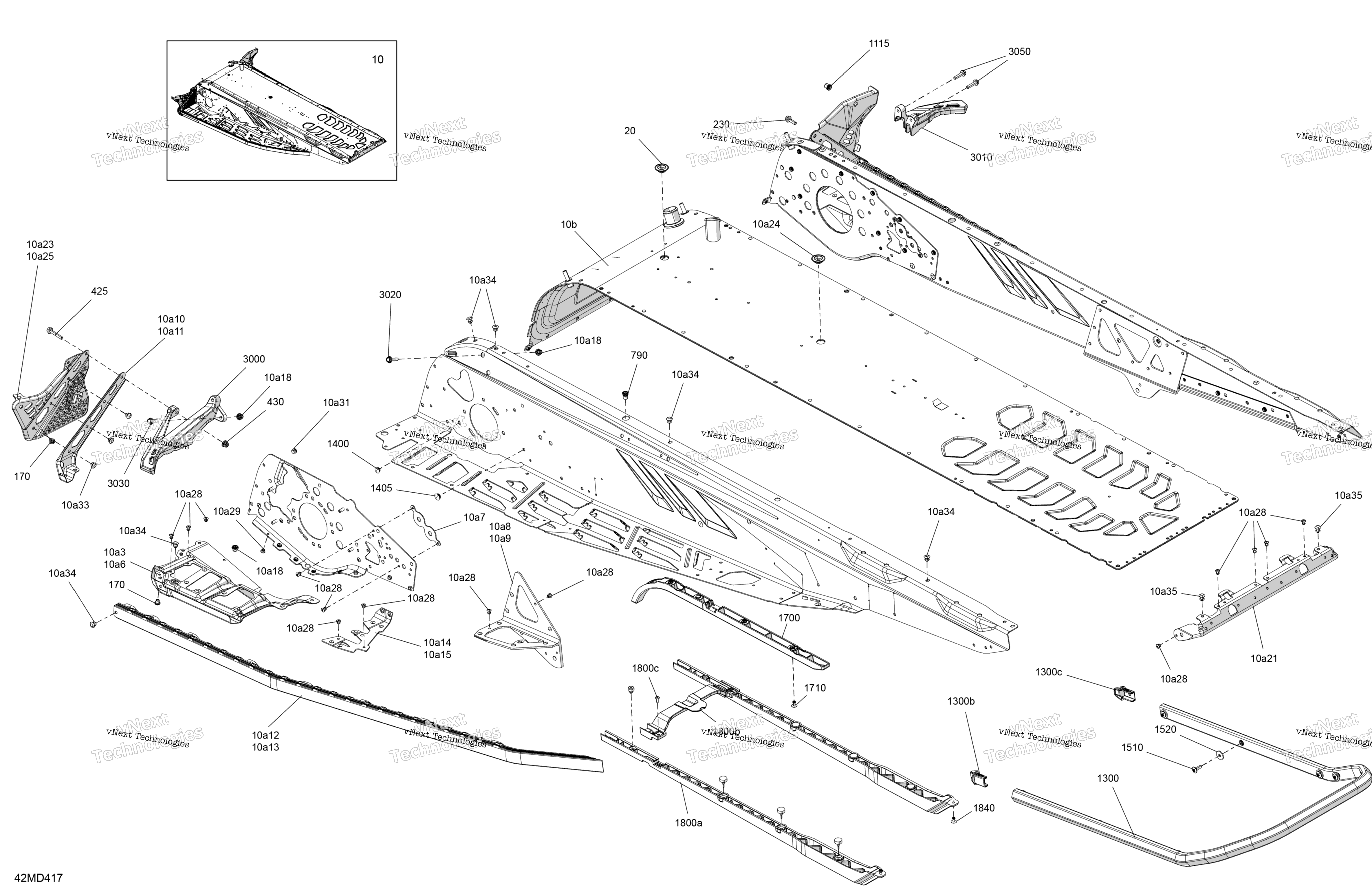 Рама - System - Rear Section