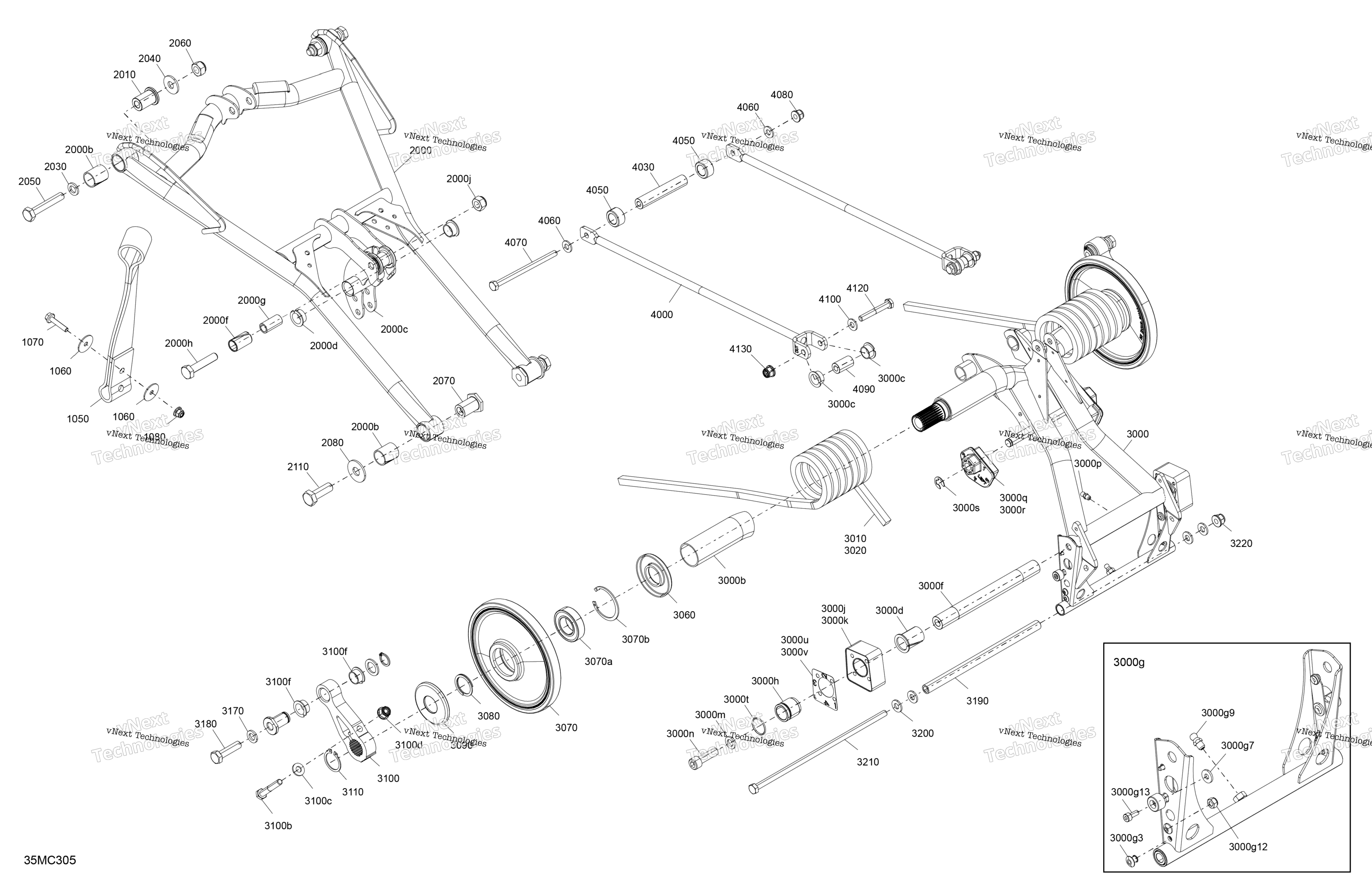 Подвеска - Rear - Upper Section