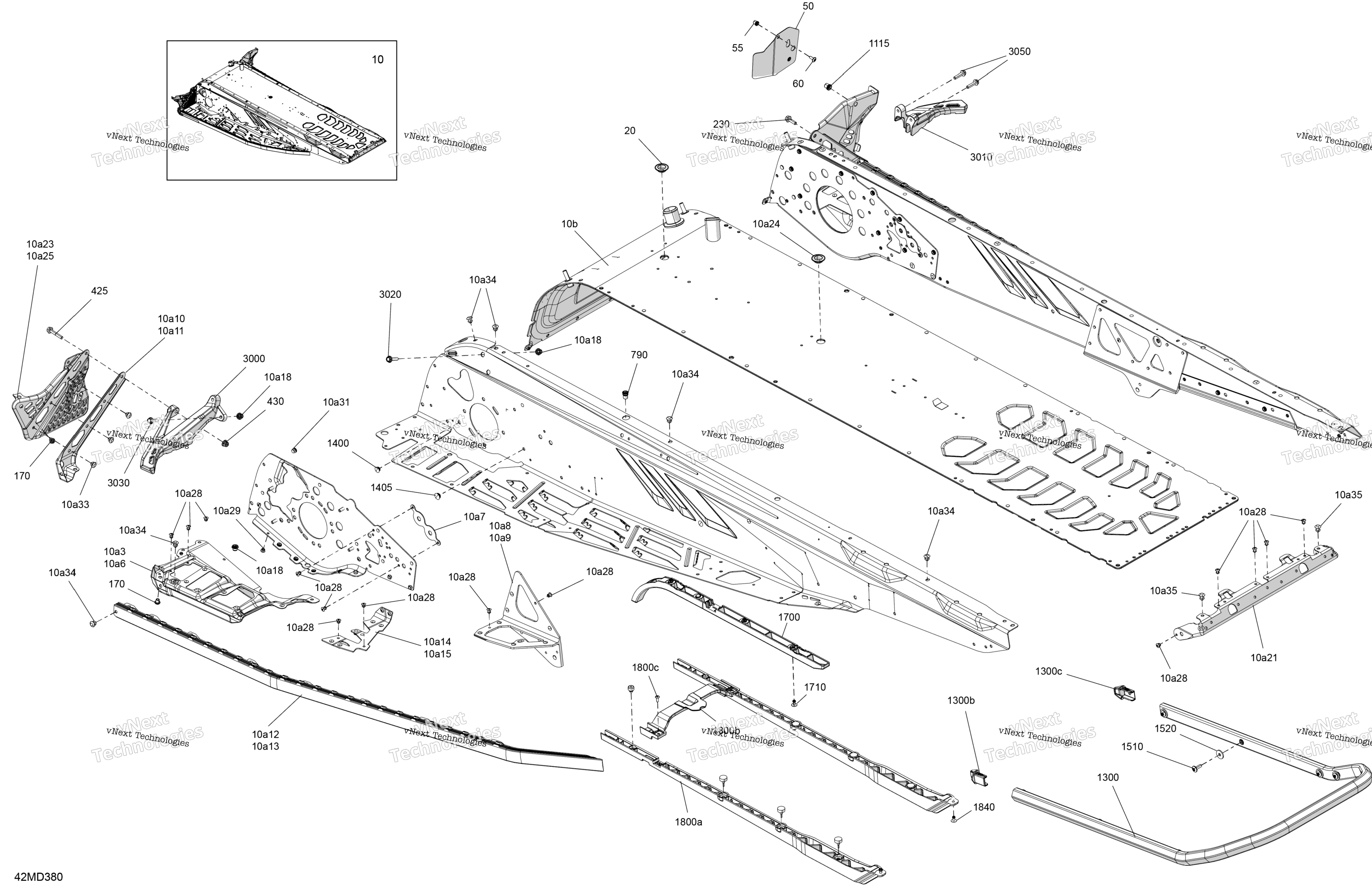 Рама - System - Rear Section