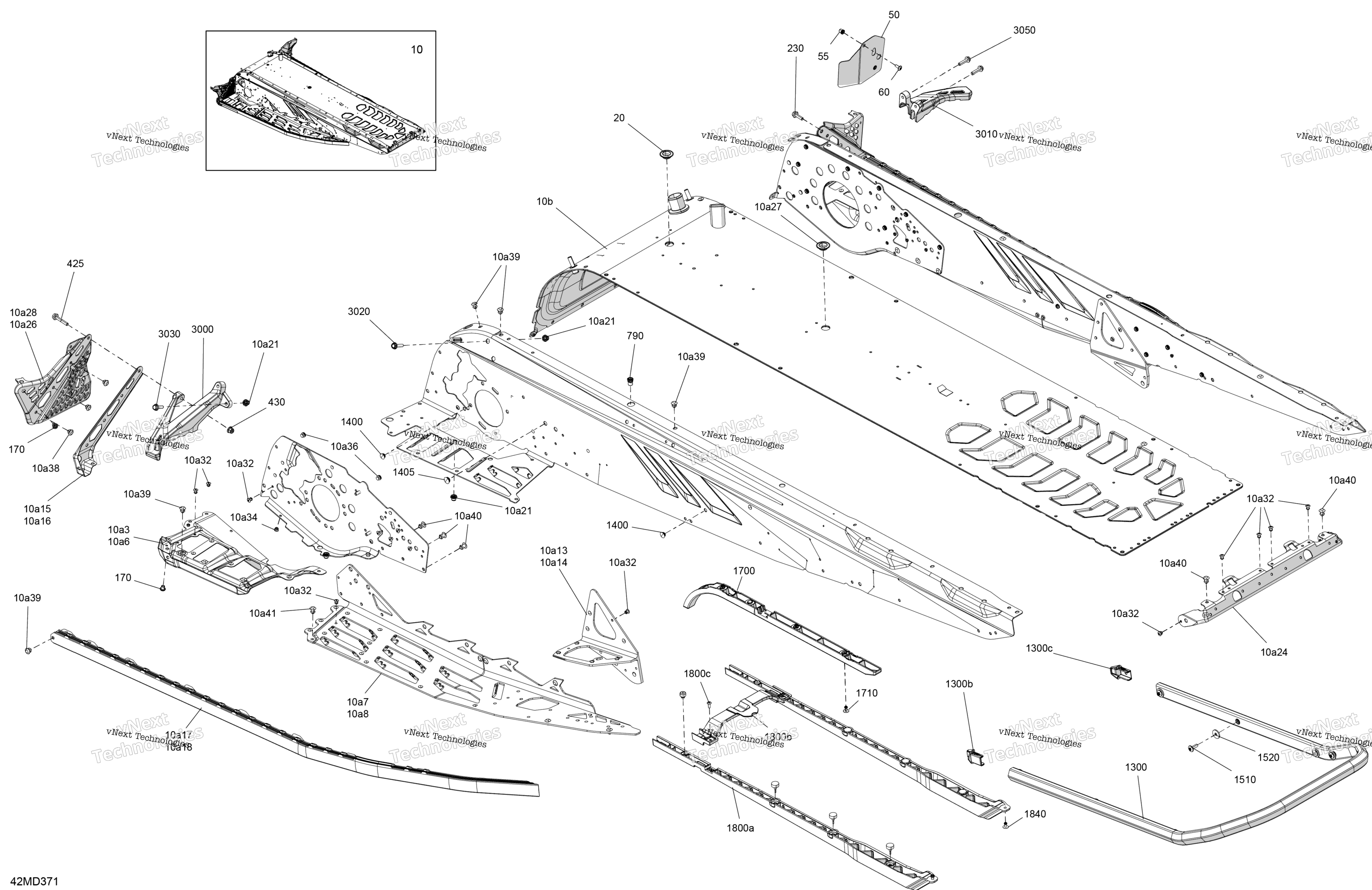 Рама - System - Rear Section