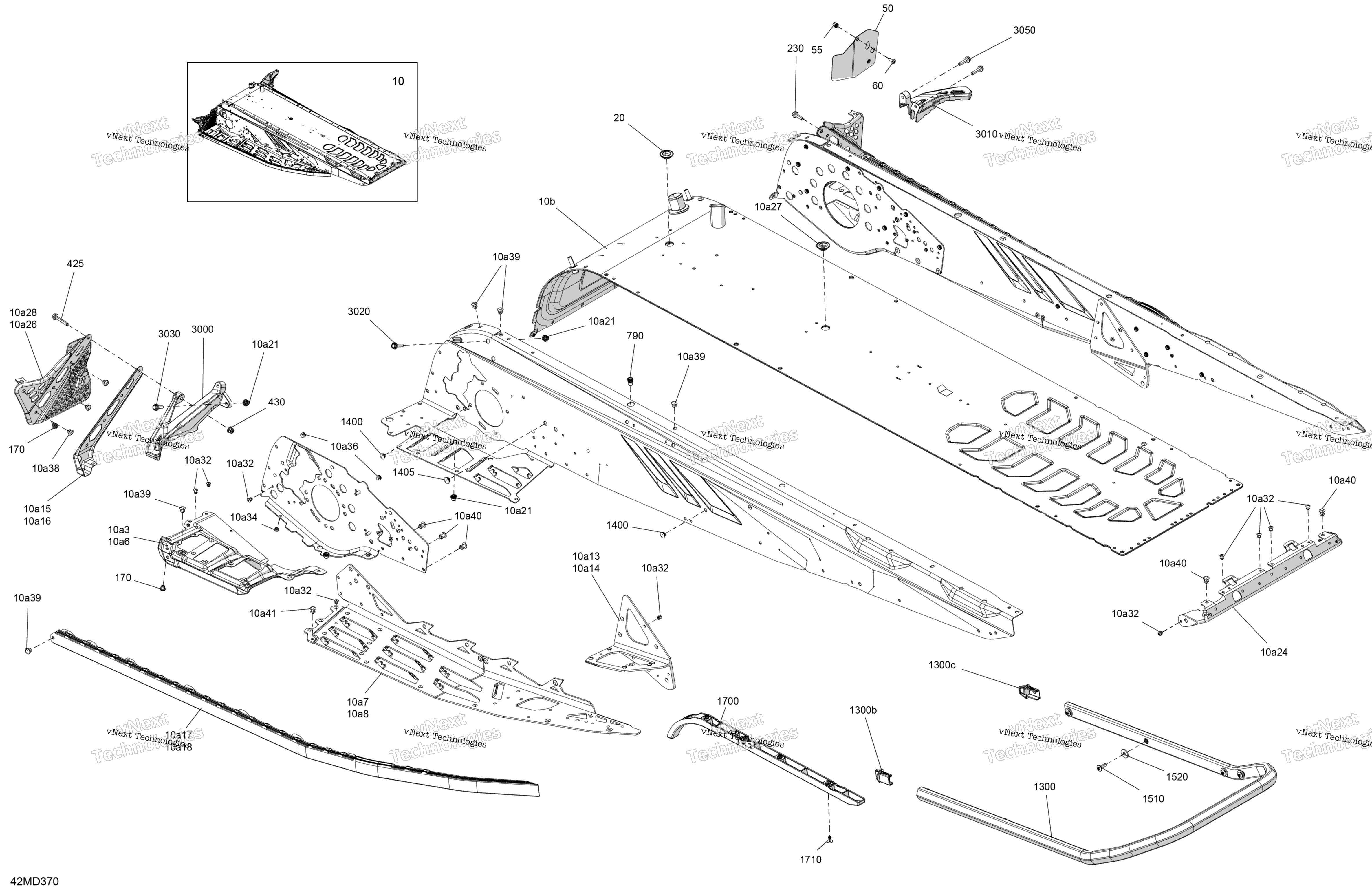 Рама - System - Rear Section