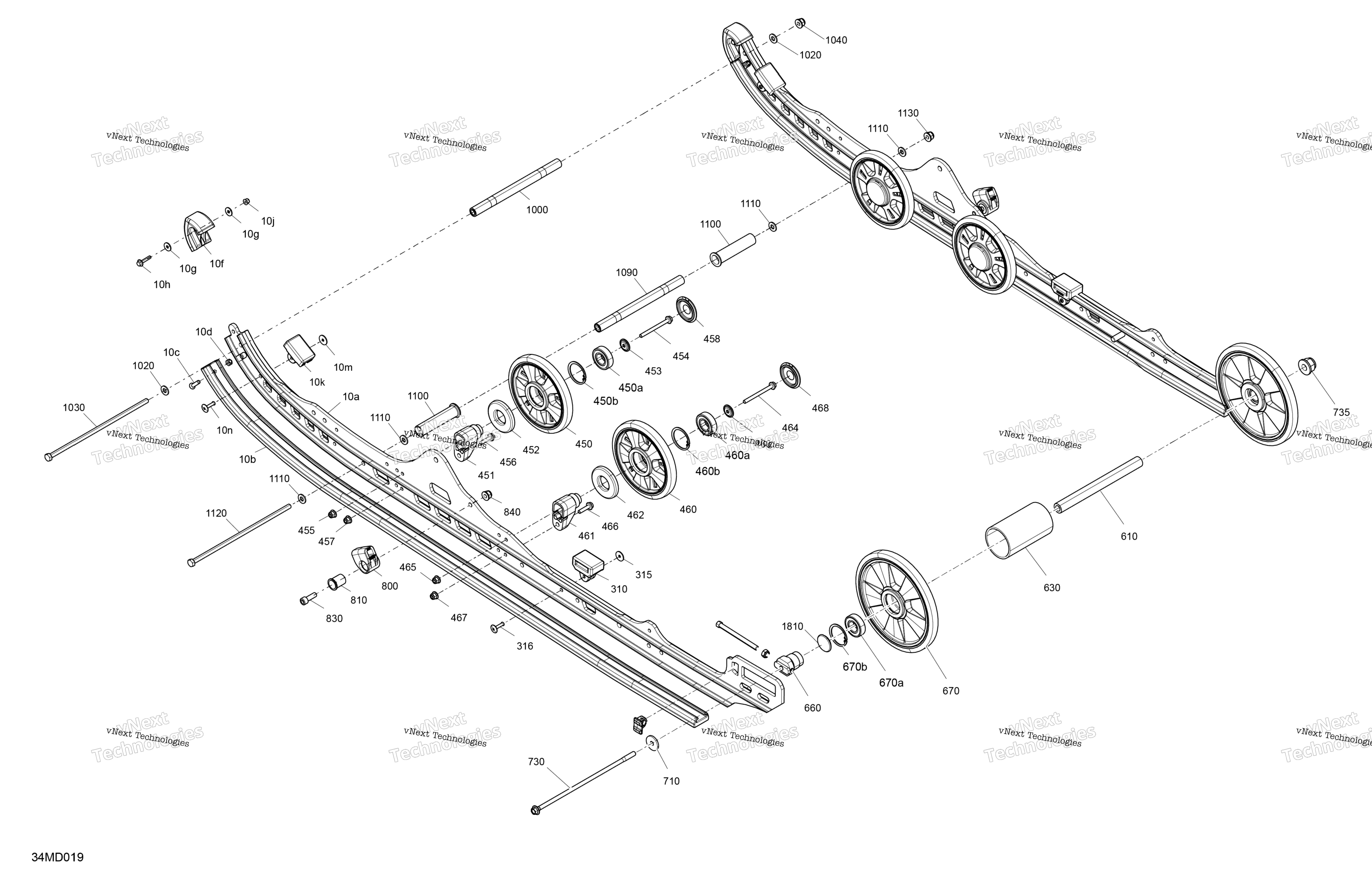 Подвеска - Rear - Lower Section