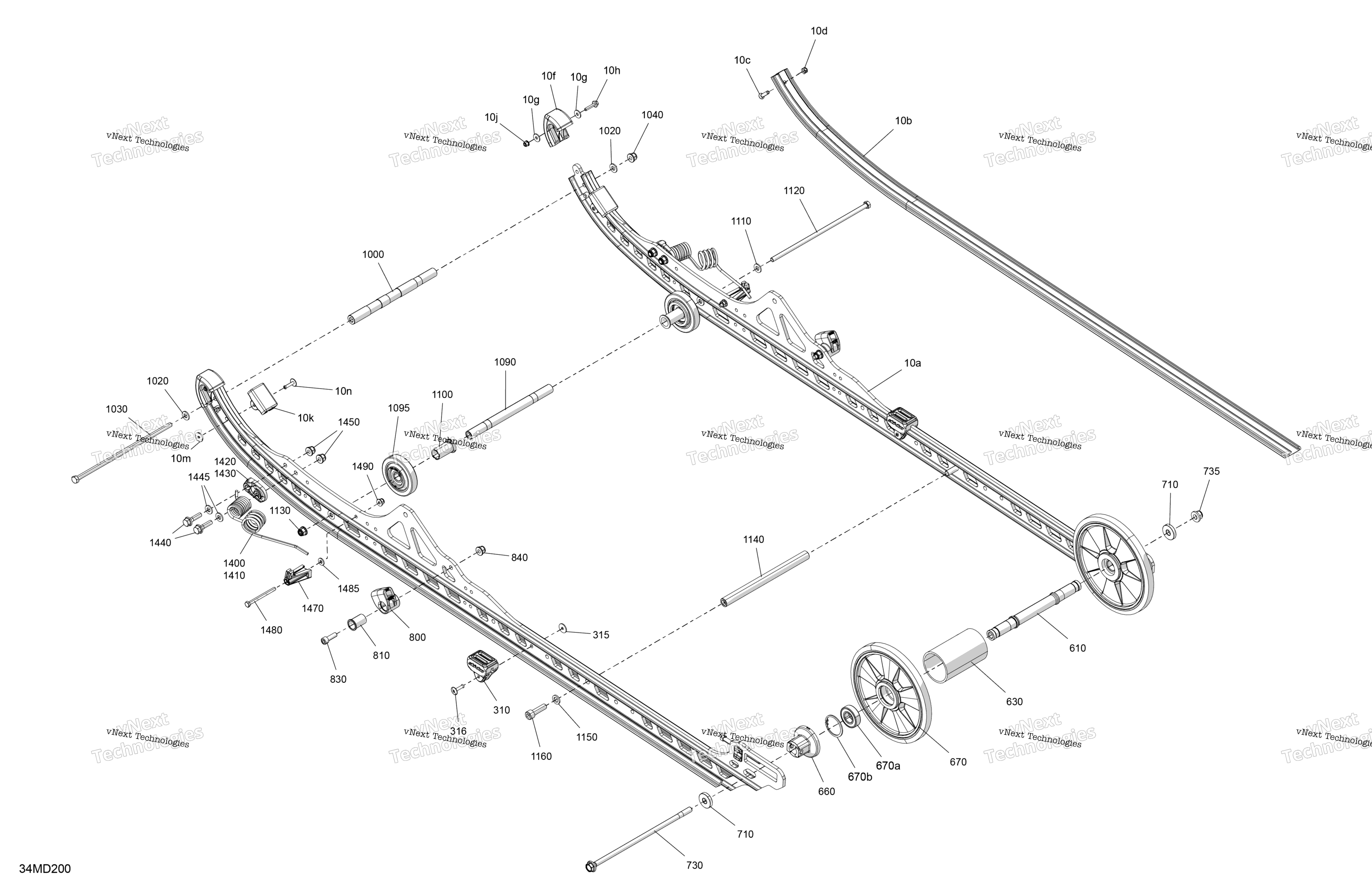 Подвеска - Rear - Lower Section