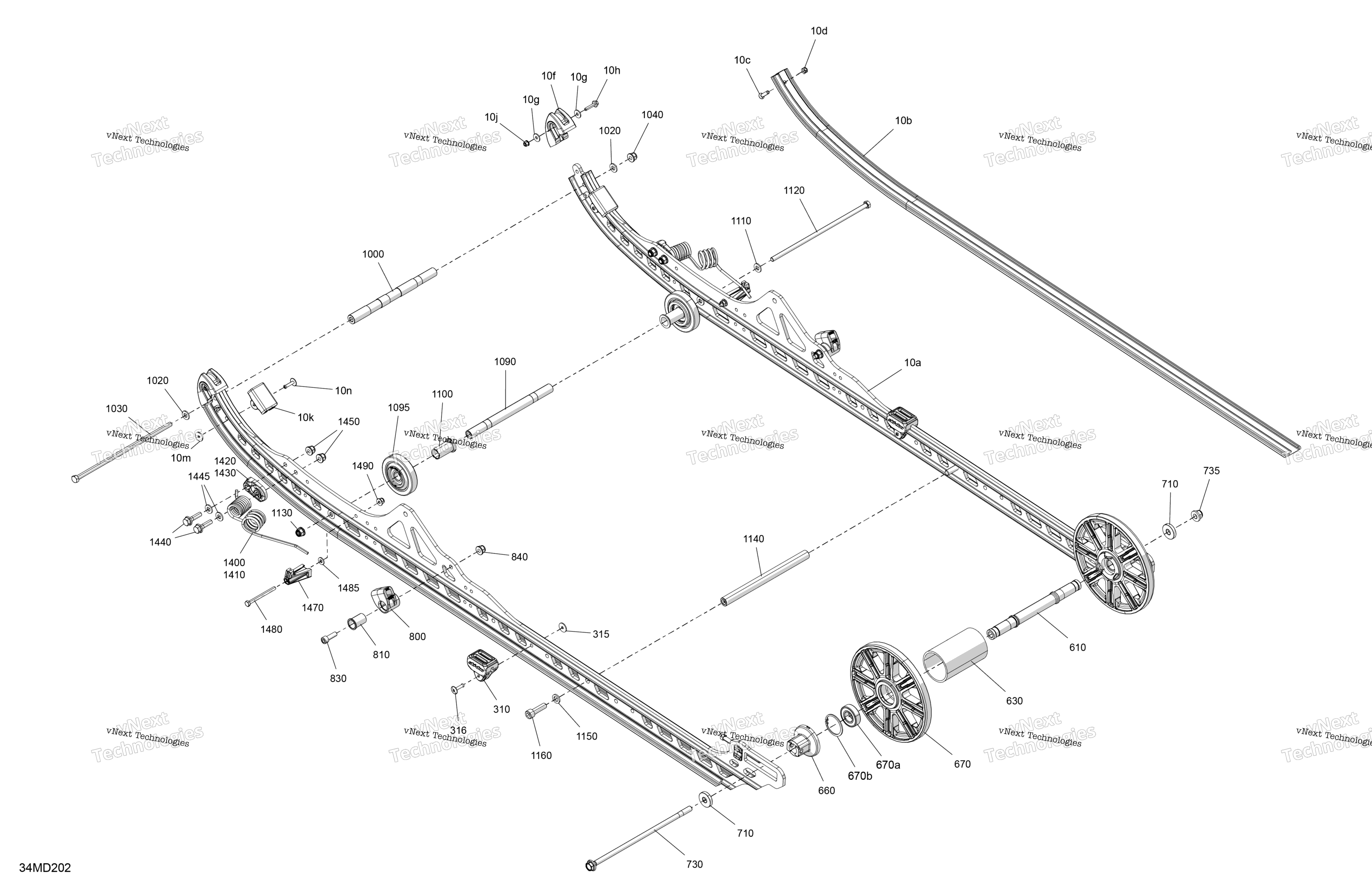 Подвеска - Rear - Lower Section