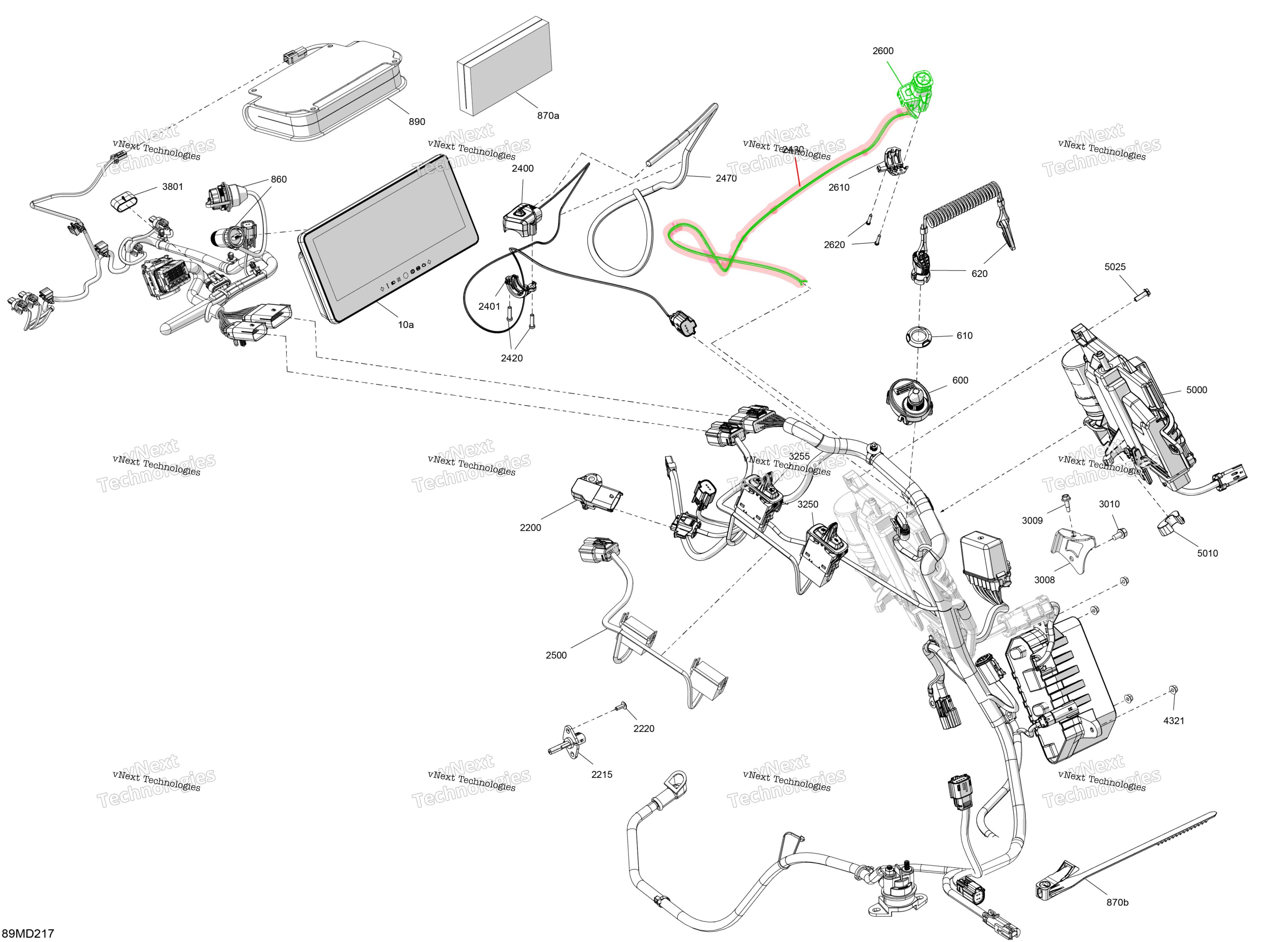 Электрооборудование - Upper Section