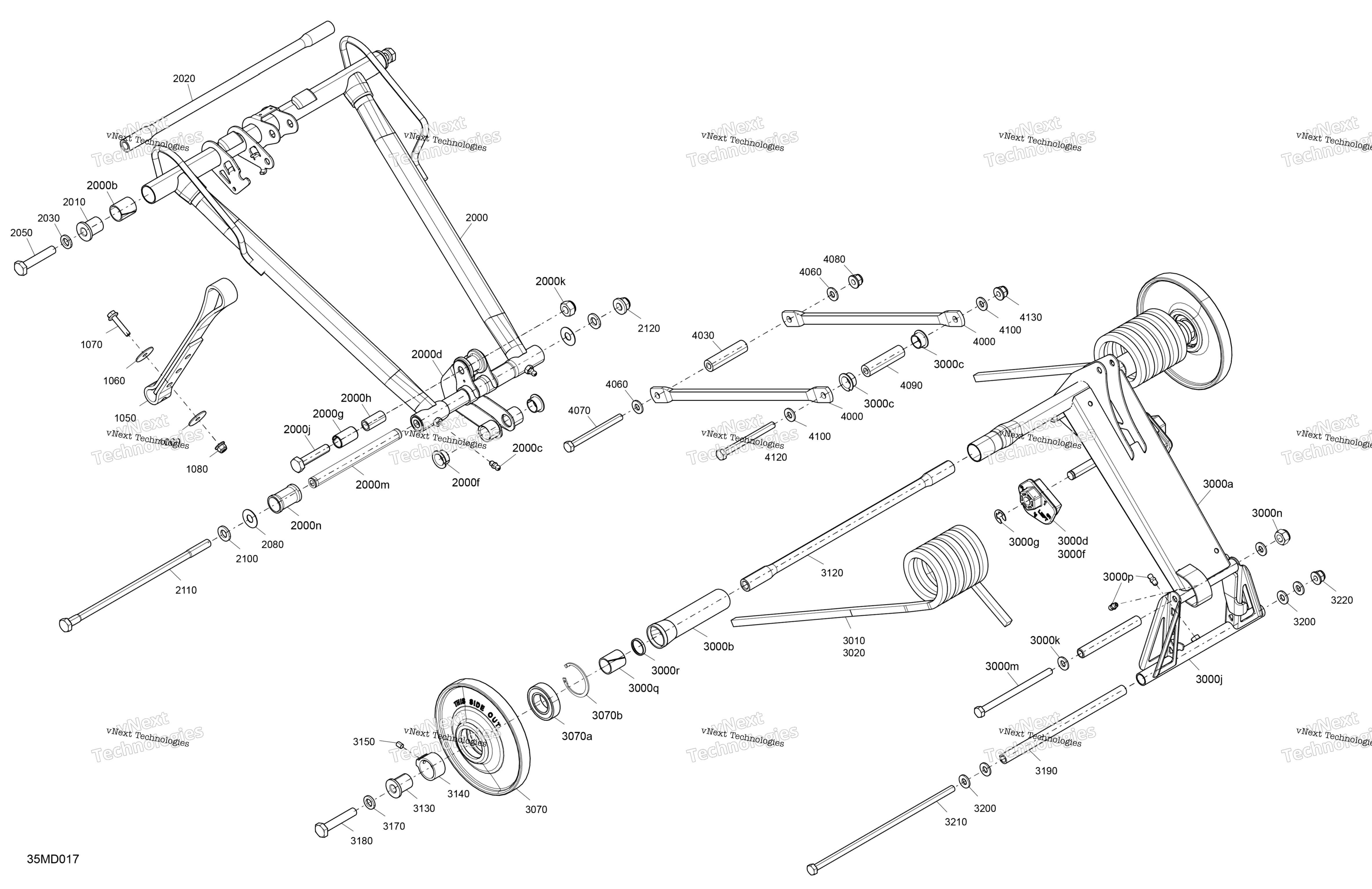 Подвеска - Rear - Upper Section