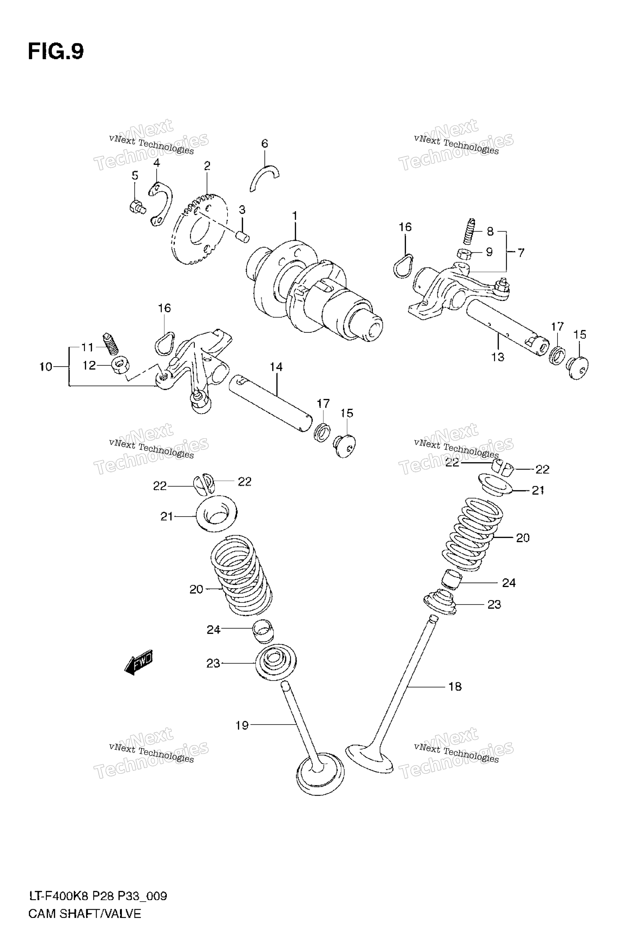 Camshaft клапан