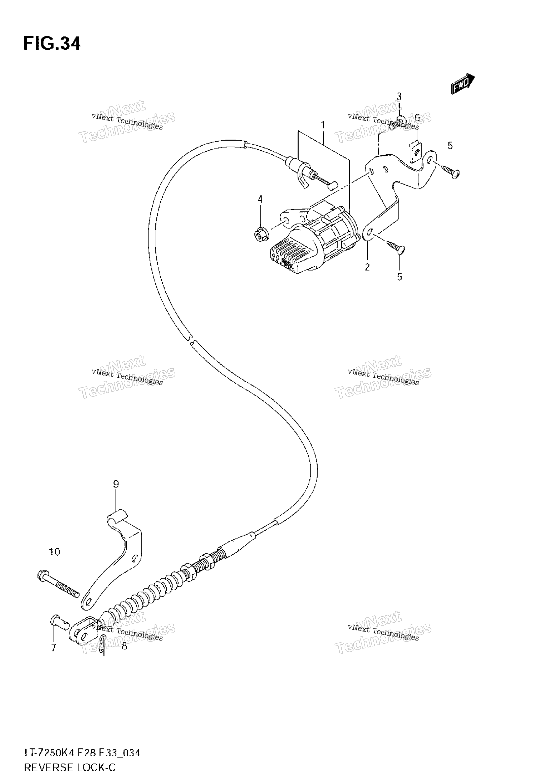 Задняя передача Lock