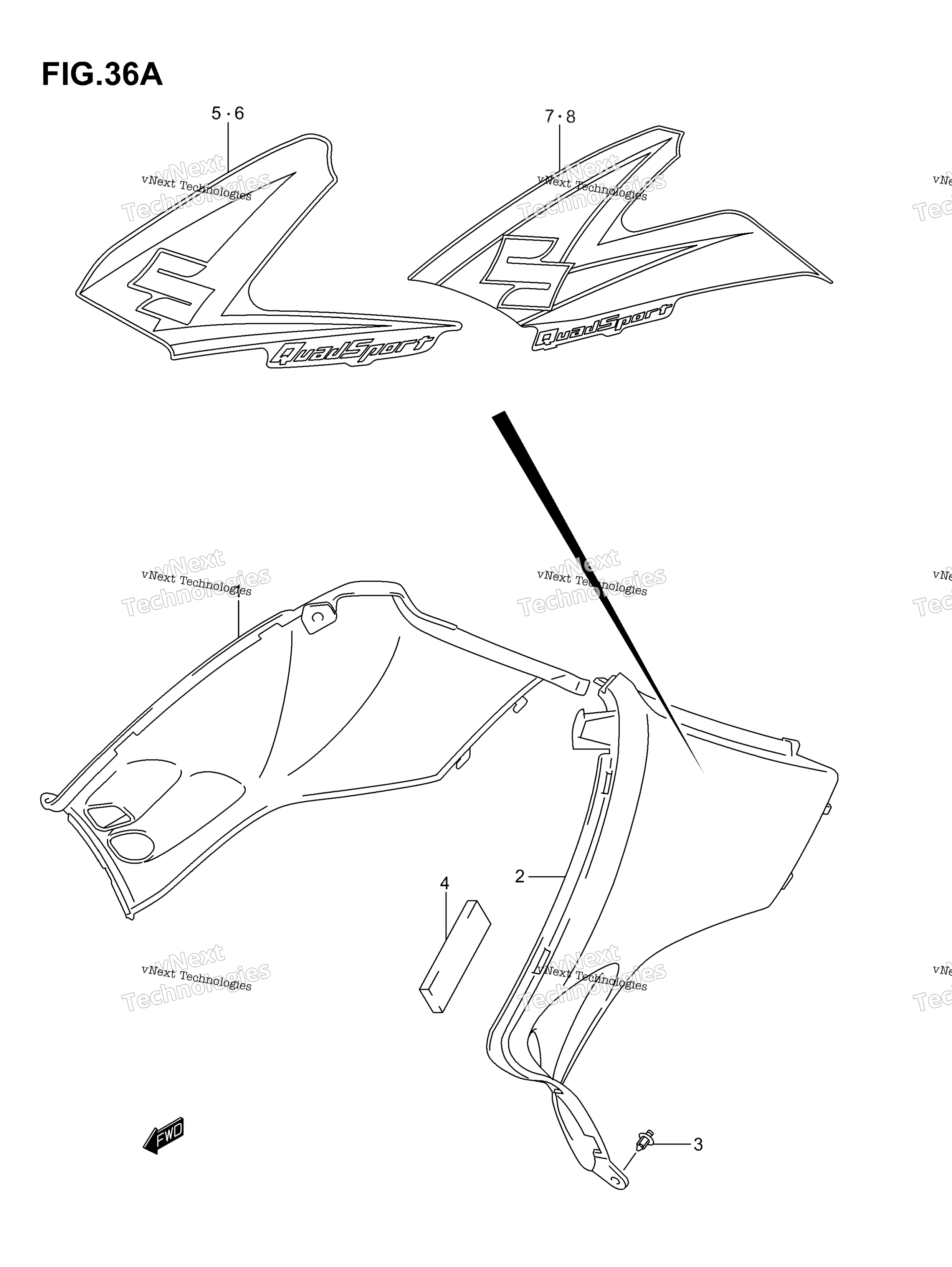 Боковая крышка (Model K5/K6)