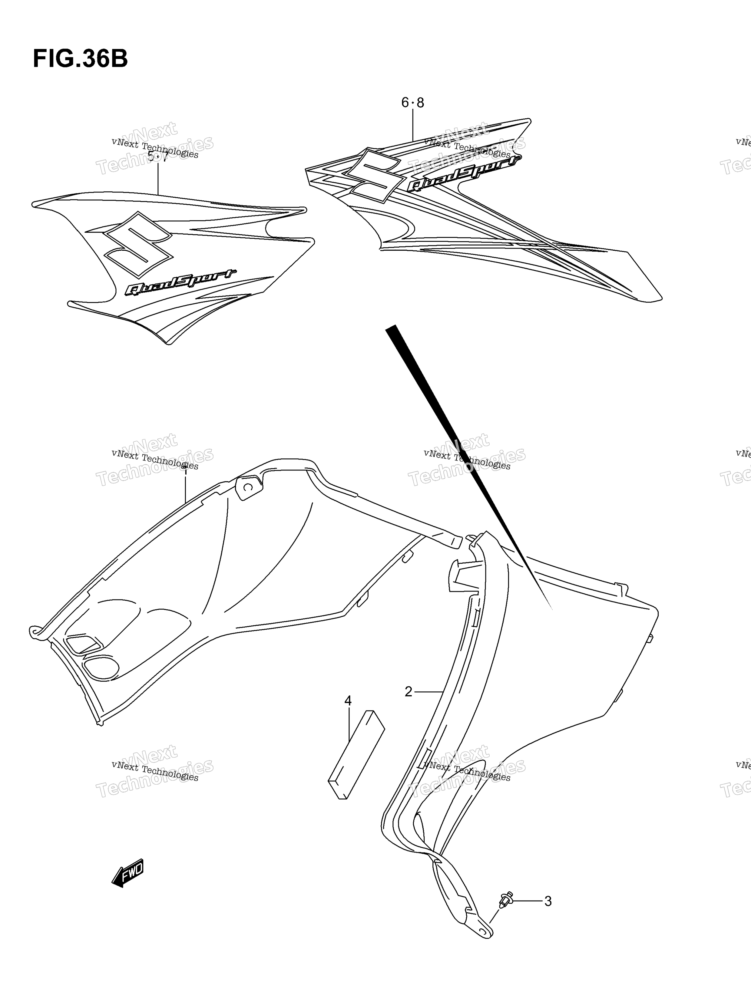 Боковая крышка (Model K7)
