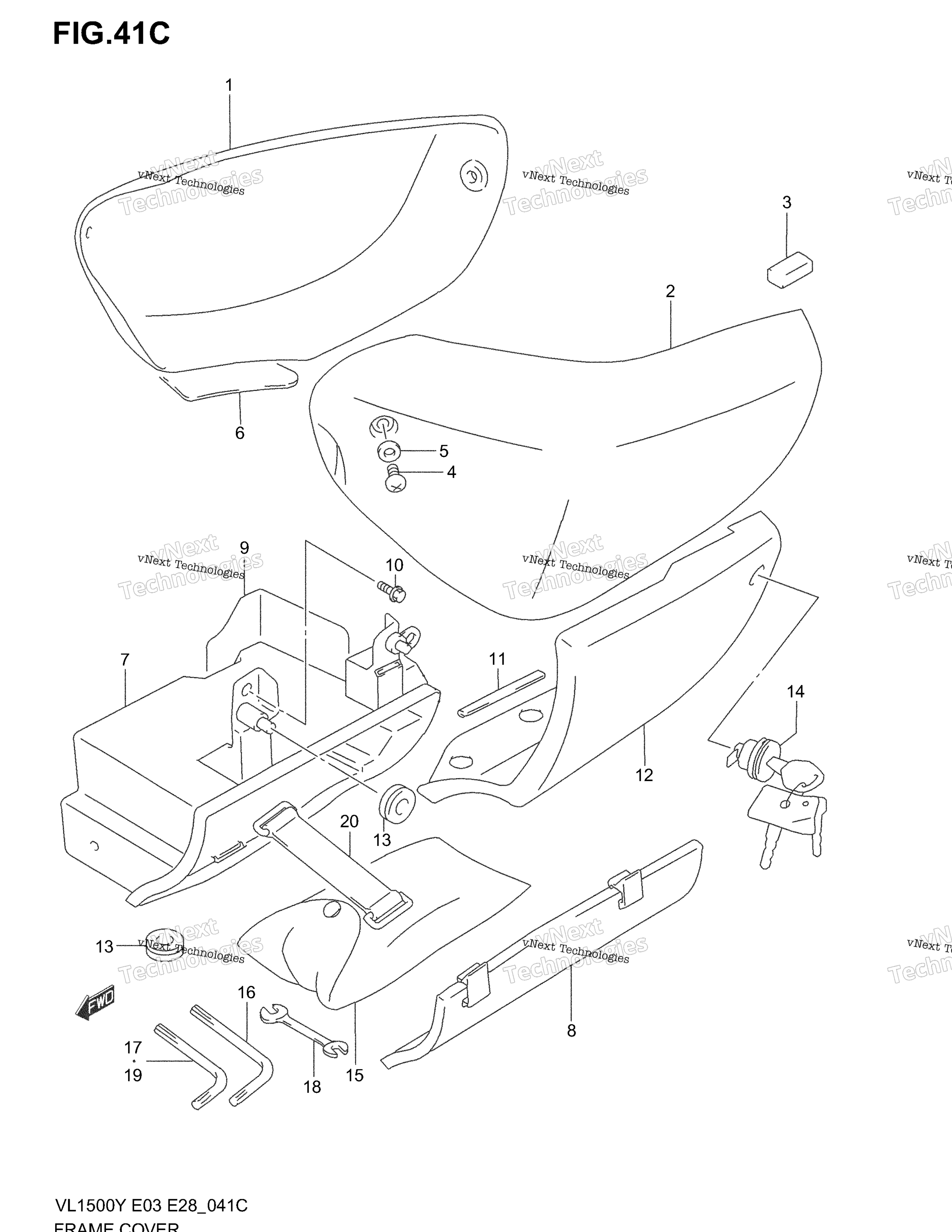 Крышка рамы (Model K4)