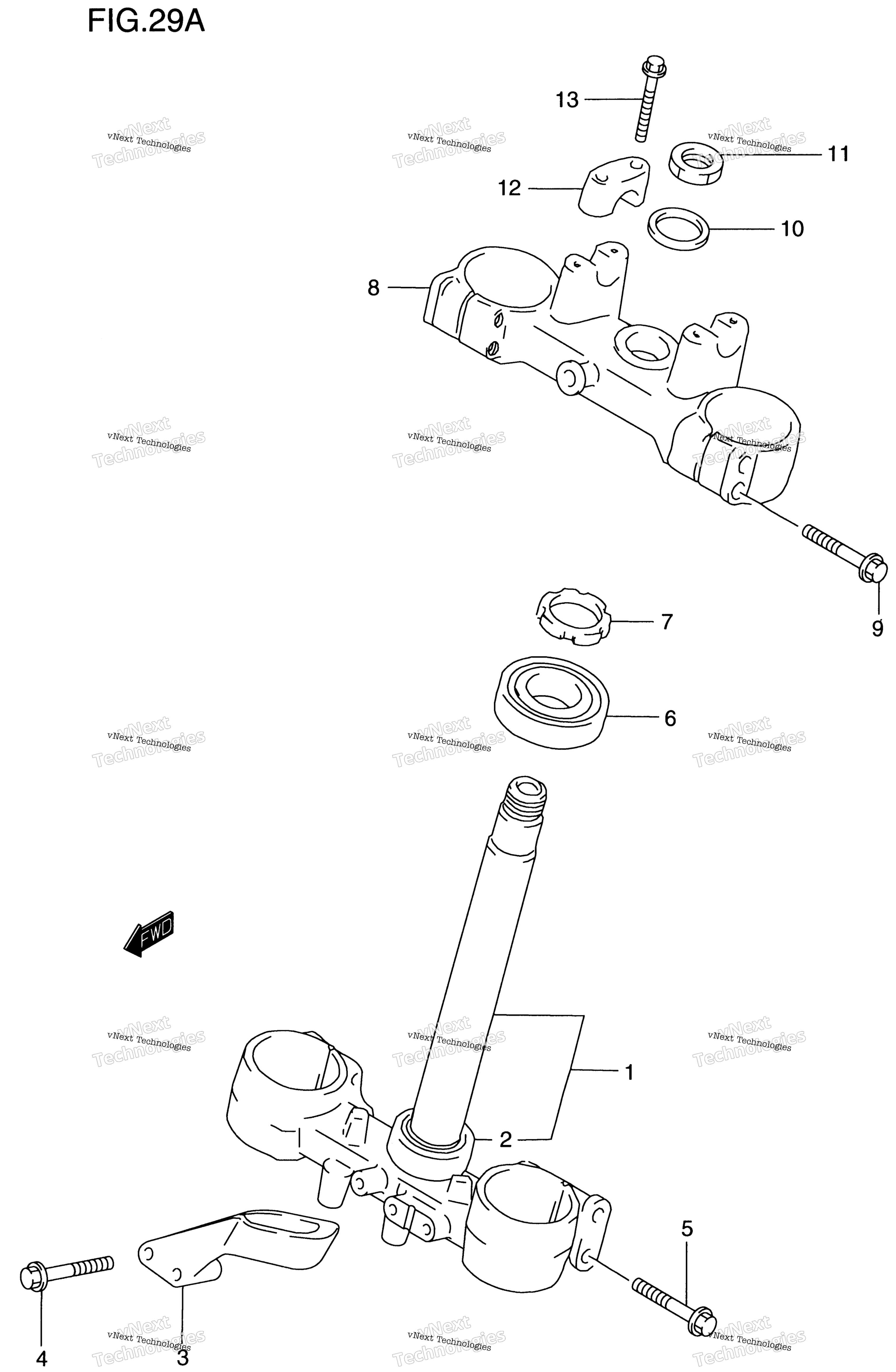 Рулевая колонка (Model X/Y)