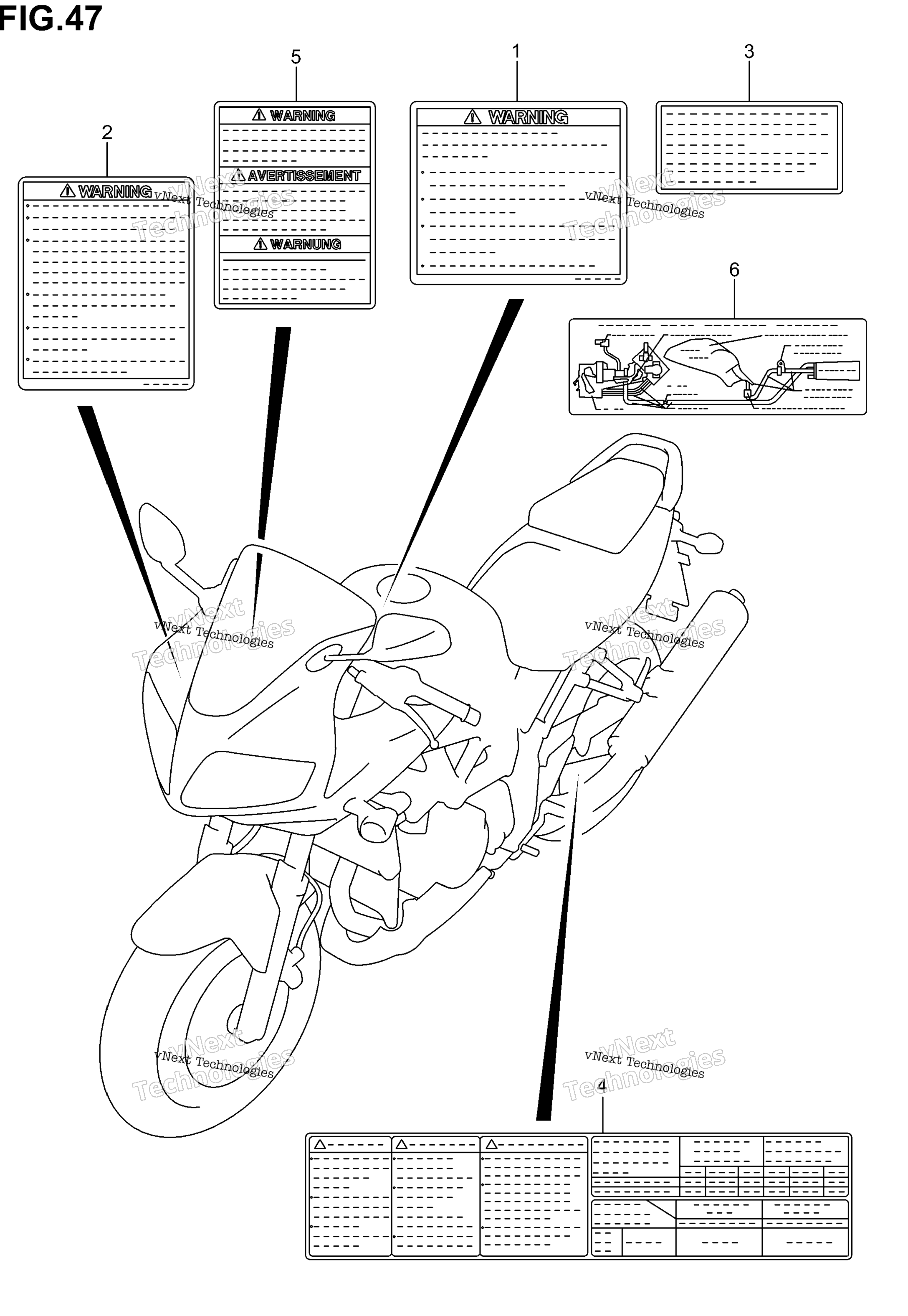 Шильдик (Sv1000sk3/Sk4/Sk5)