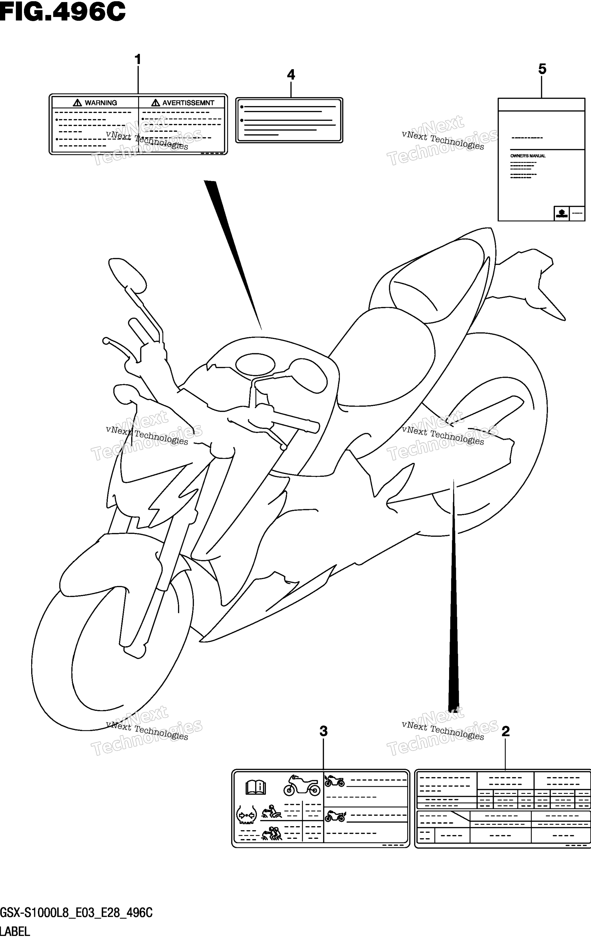 Шильдик (Gsx-S1000al8 E28)