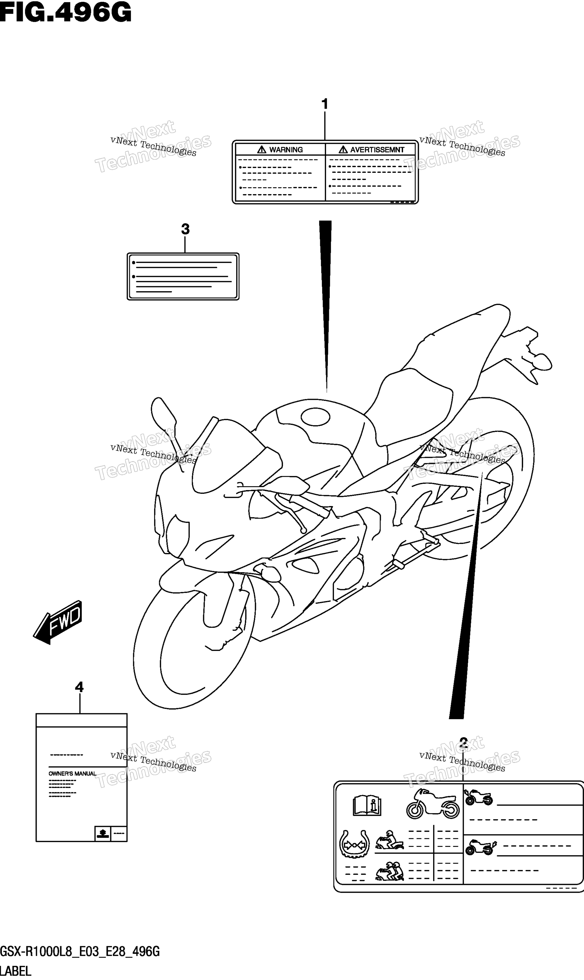 Шильдик (Gsx-R1000rzl8 E28)