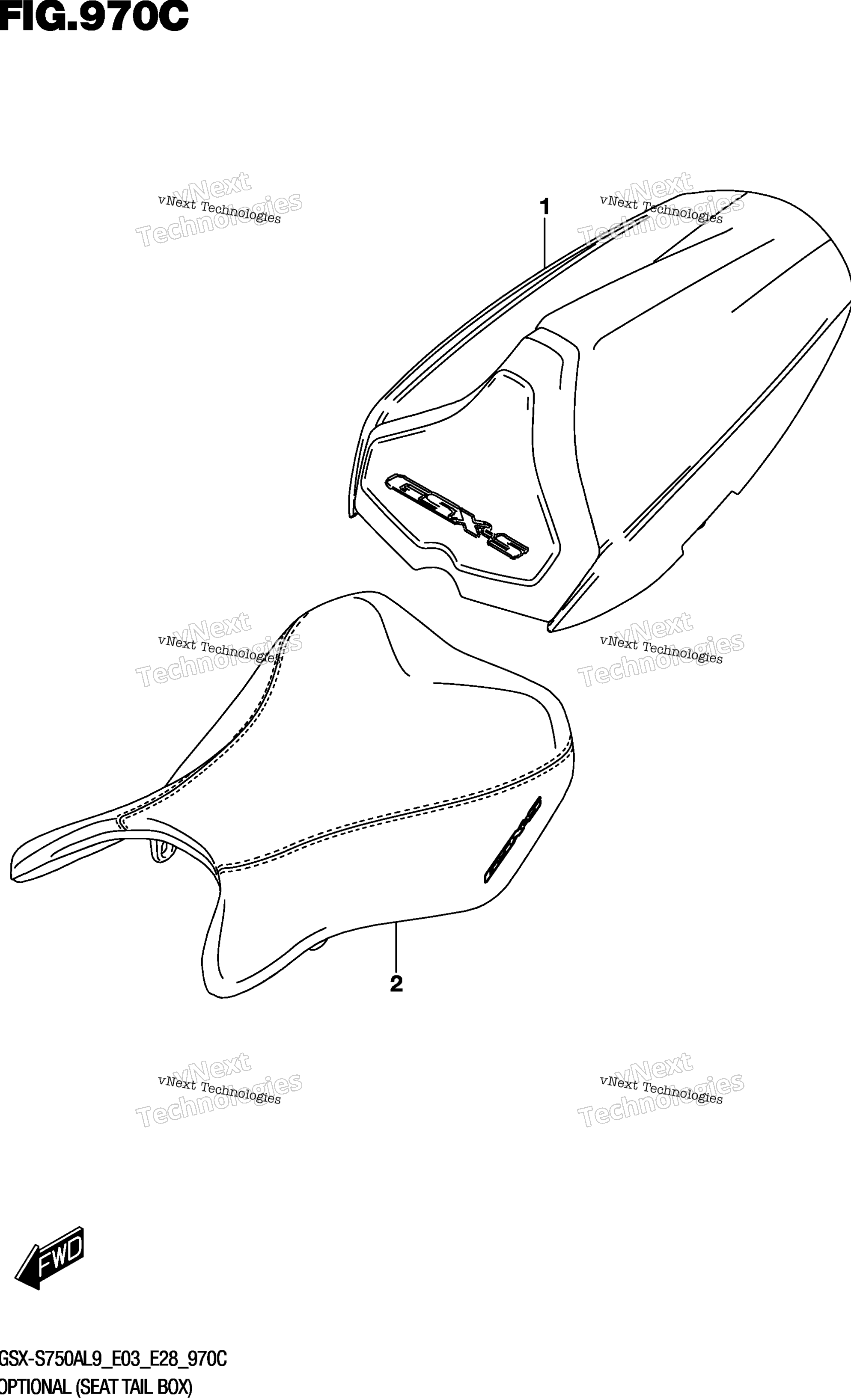 Опциональное оборудование (Seat Tail Box)