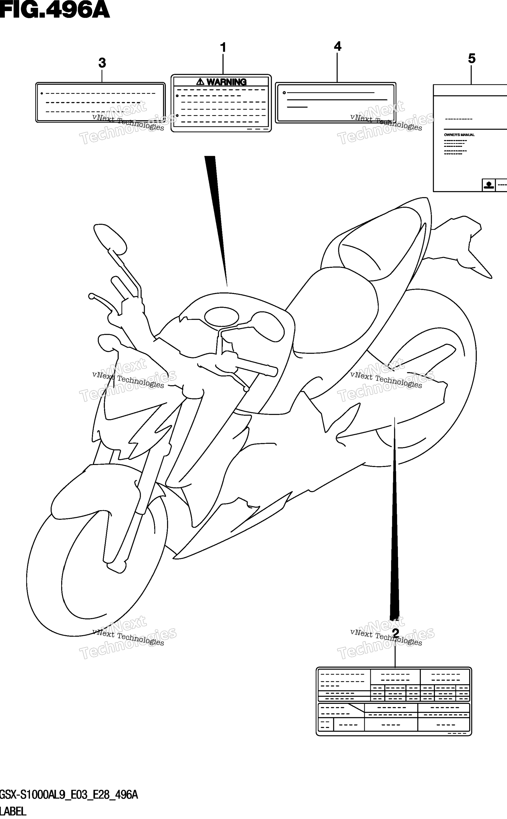 Шильдик (Gsx-S1000al9 E03)