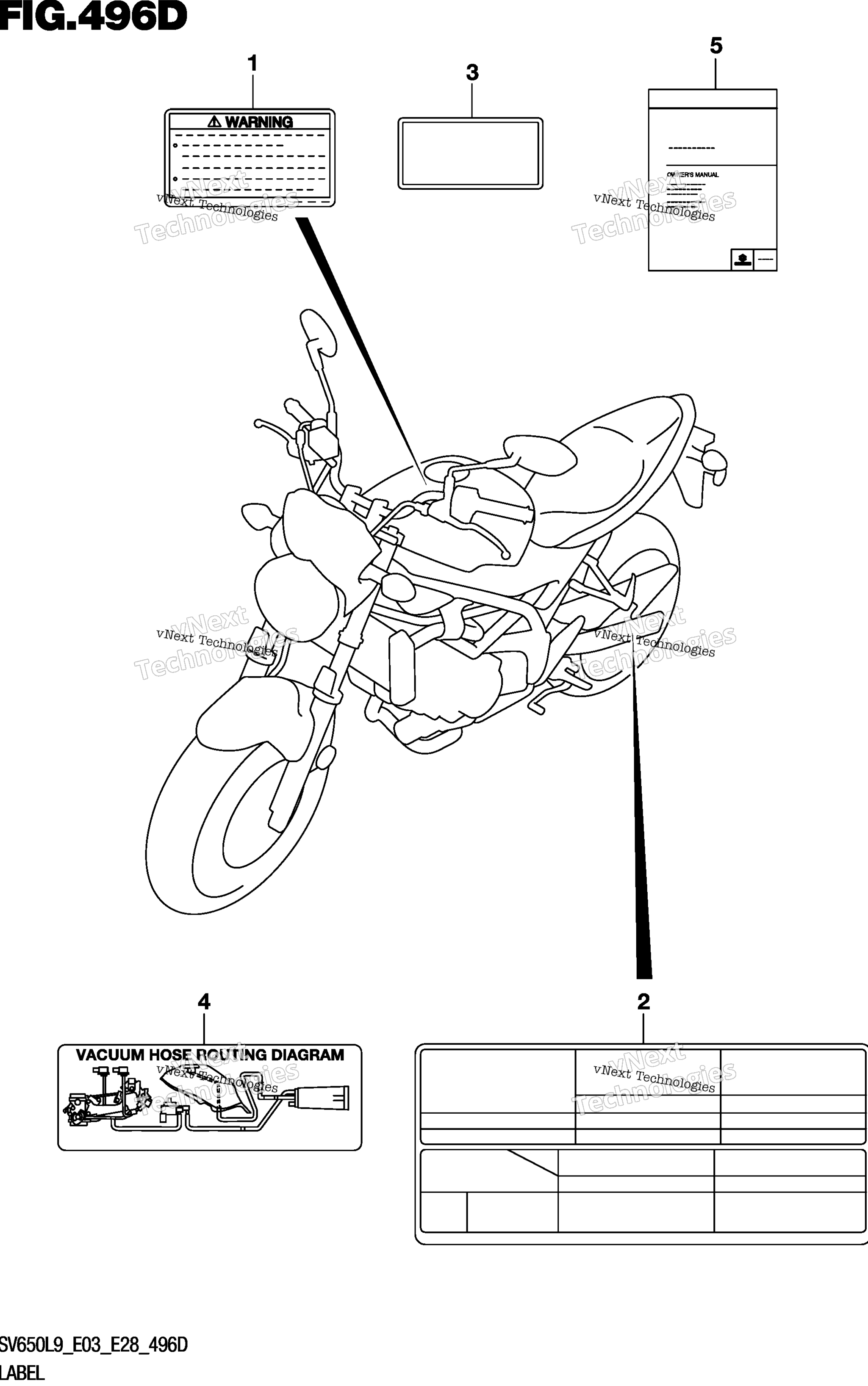 Шильдик (Sv650al9 E33)