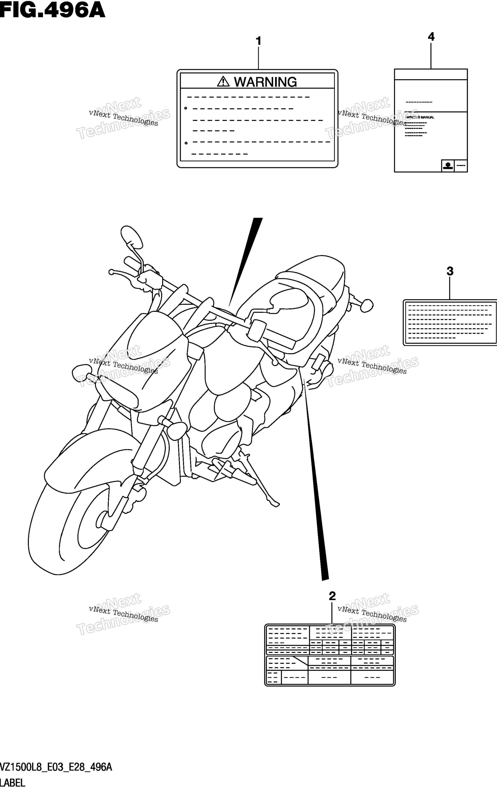 Шильдик (Vz1500l8 E03)